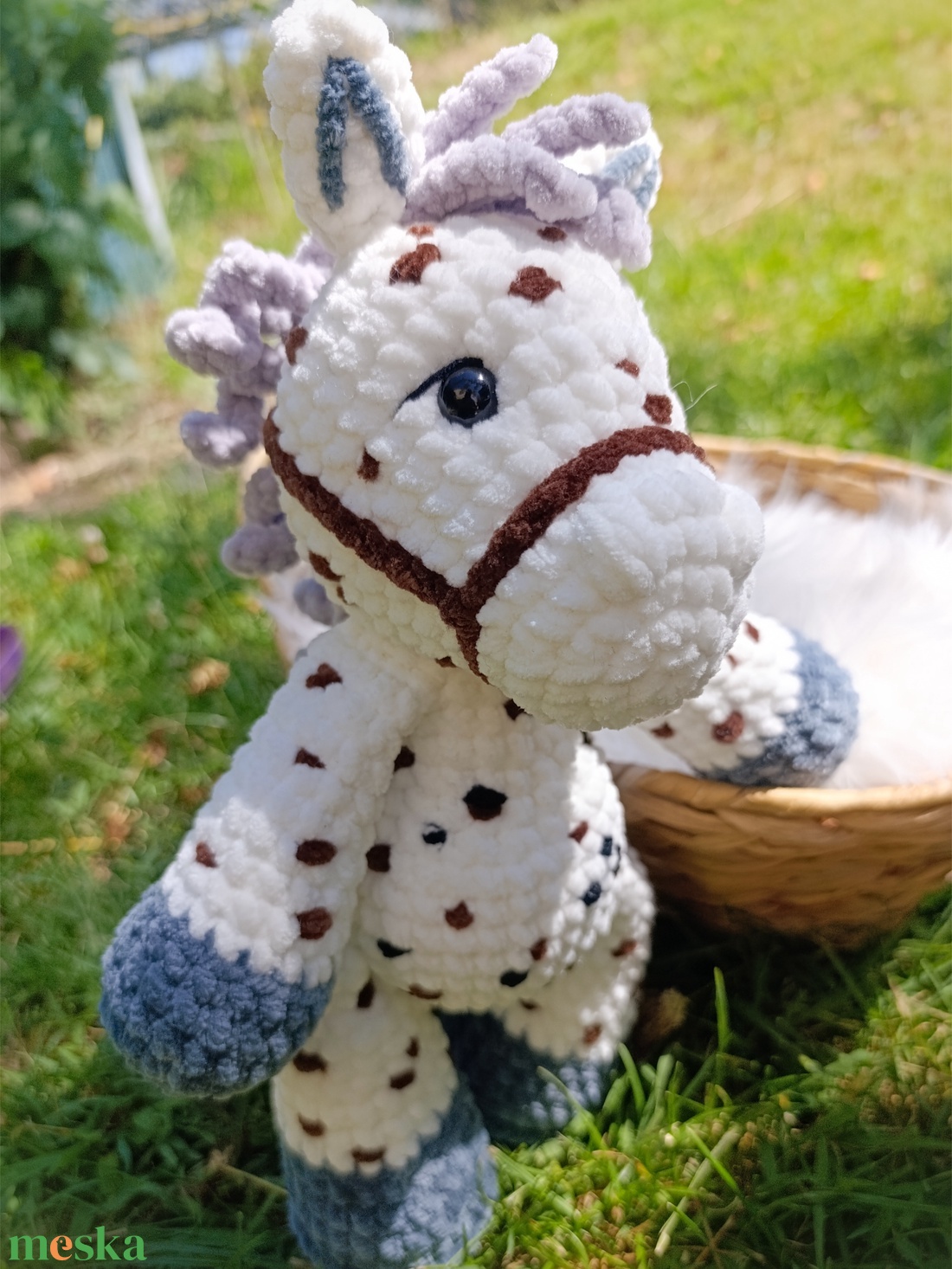 Hajnal plüss lovacska ló horgolásminta amigurumi - diy (csináld magad) - szabásminta, útmutató - horgolási minta - Meska.hu Hajnal plüss lovacska ló horgolásminta amigurumi - diy (csináld magad) - szabásminta, útmutató - horgolási minta - Meska.hu