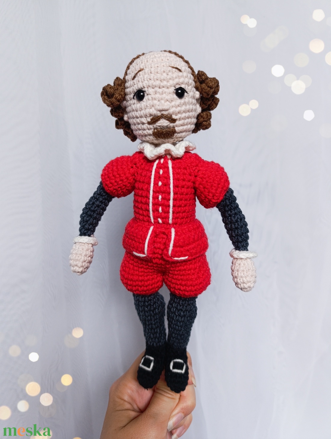 Shakespeare baba horgolásminta amigurumi  - diy (csináld magad) - szabásminta, útmutató - horgolási minta - Meska.hu