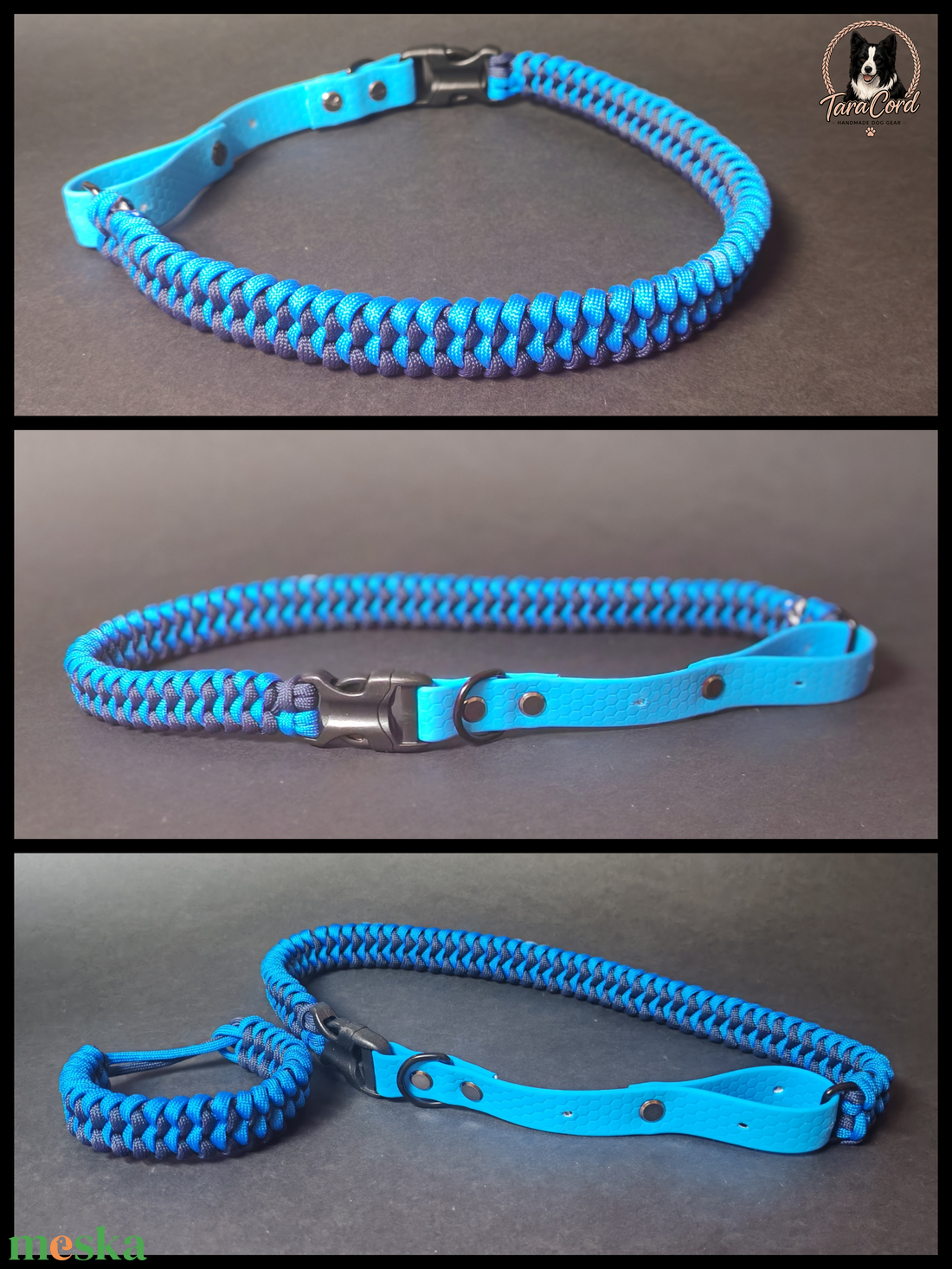 Paracord nyakörv - otthon & életmód - kisállatoknak - kutyáknak - kutya nyakörv - Meska.hu