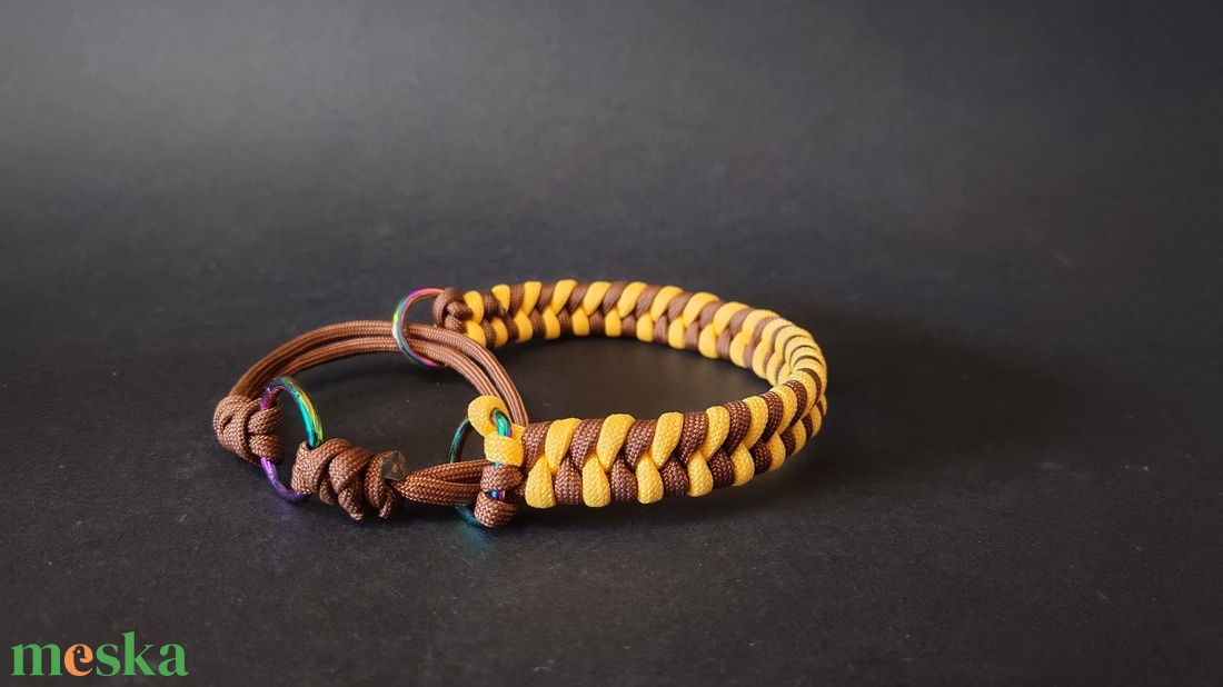 Paracord félfojtó nyakörv - otthon & életmód - kisállatoknak - kutyáknak - kutya nyakörv - Meska.hu