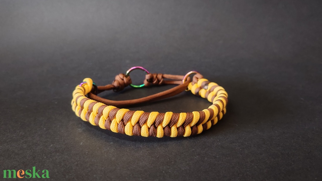 Paracord félfojtó nyakörv - otthon & életmód - kisállatoknak - kutyáknak - kutya nyakörv - Meska.hu