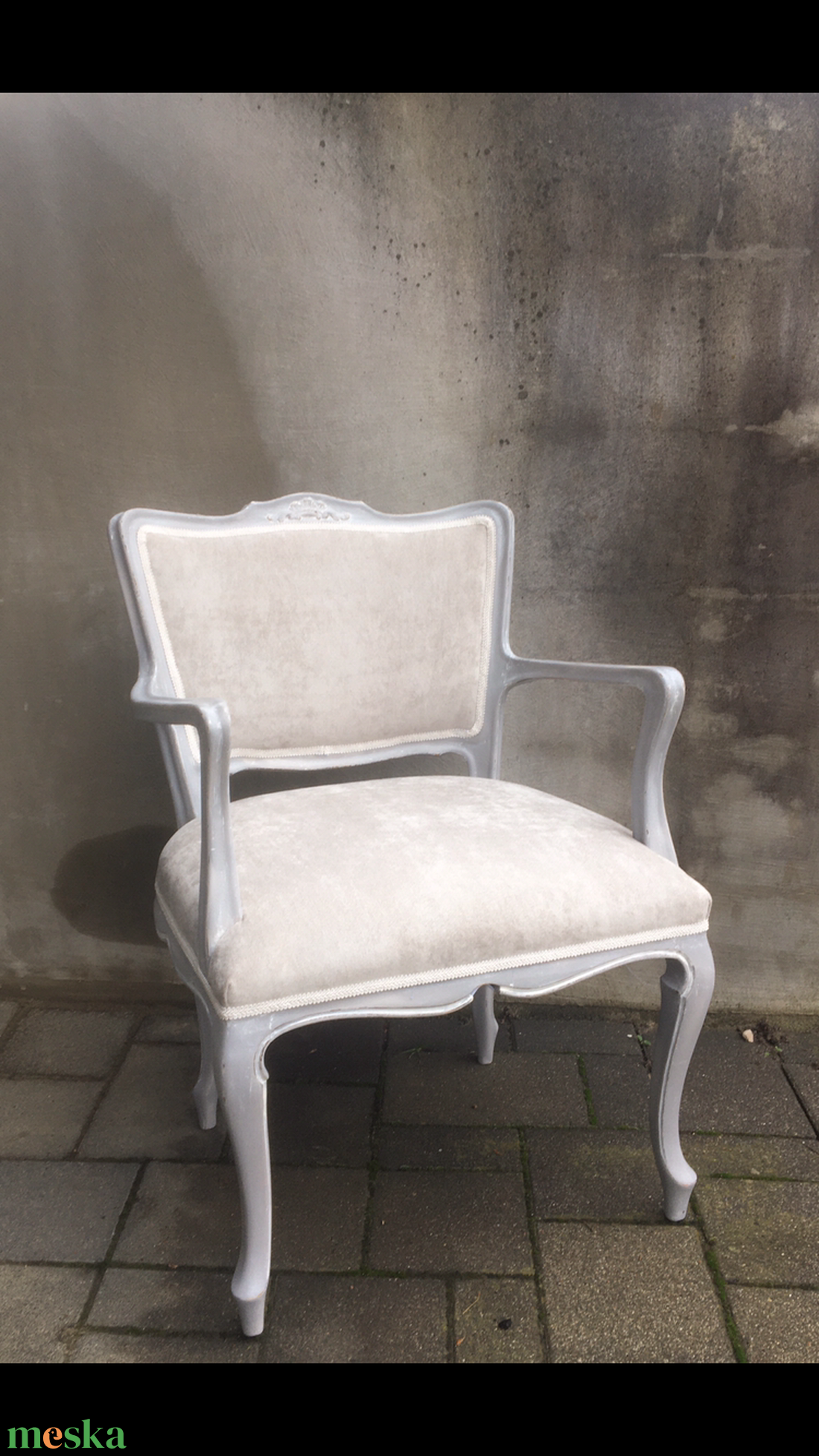 Barokk karfás szék, fotel - otthon & életmód - bútor - szék & fotel - Meska.hu