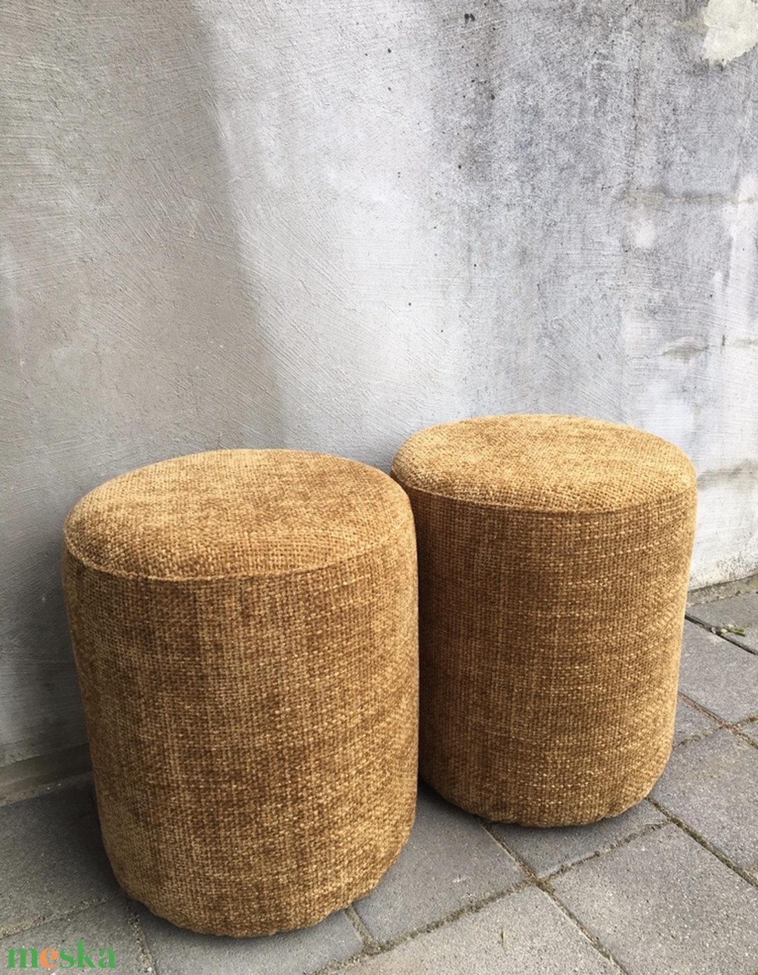 Mid century puff párban - otthon & életmód - bútor - puff - Meska.hu Mid century puff párban - otthon & életmód - bútor - puff - Meska.hu