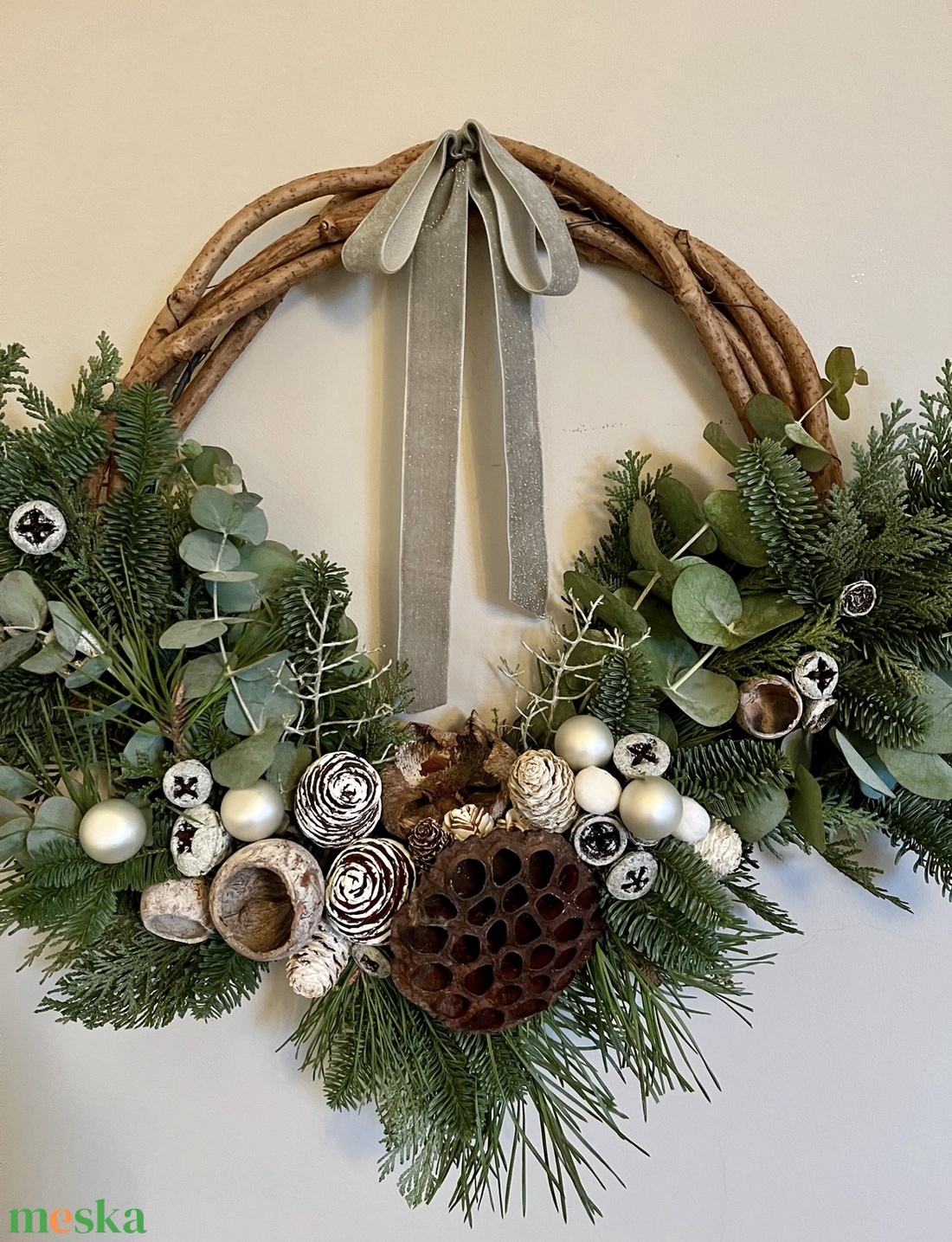 Ajtódísz karácsonyi - karácsony - adventi díszek - adventi ajtódísz - Meska.hu Ajtódísz karácsonyi - karácsony - adventi díszek - adventi ajtódísz - Meska.hu