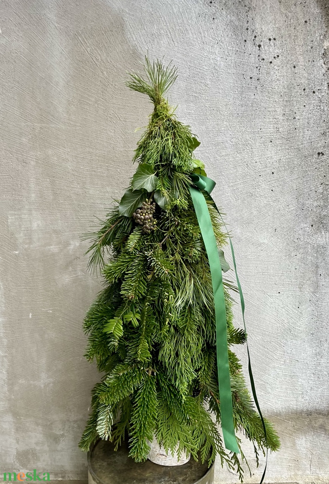 Karácsonyfa, fenyő fa  - karácsony - karácsonyi lakásdekoráció - karácsonyfa, grincsfa - Meska.hu