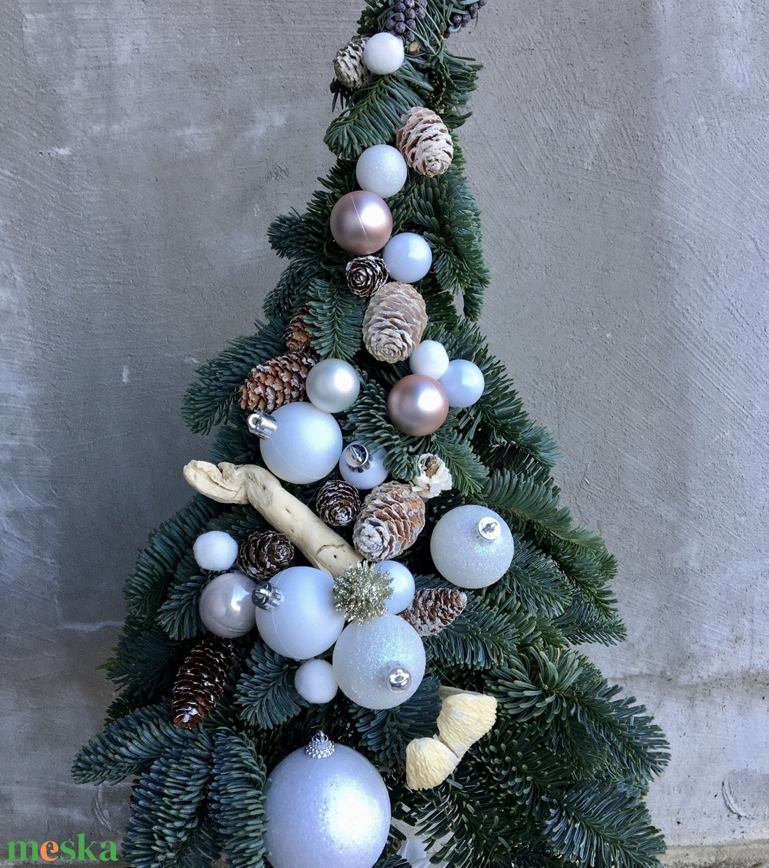 Karácsonyfa,  karácsonyi dekor - karácsony - karácsonyi lakásdekoráció - karácsonyfa, grincsfa - Meska.hu