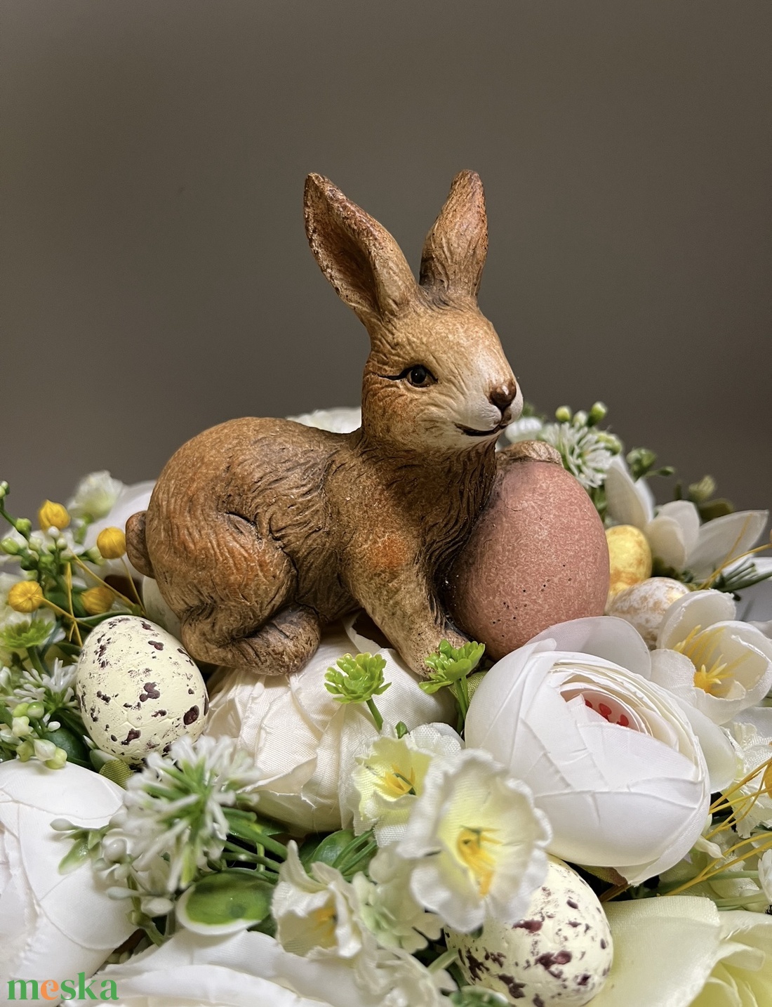 Húsvéti, tavaszi virág asztaldísz - otthon & életmód - dekoráció - asztal és polc dekoráció - asztaldísz - Meska.hu