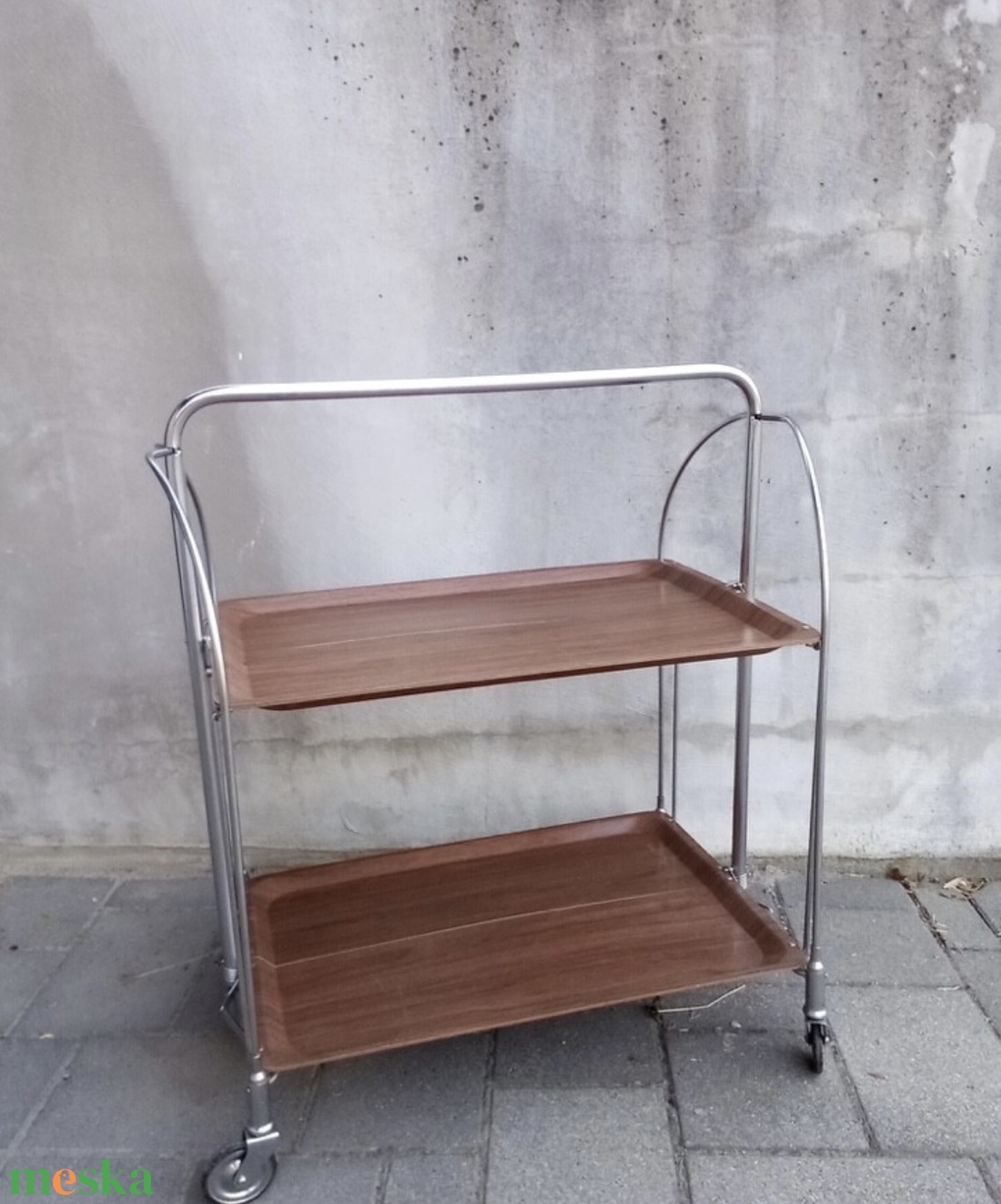 Mid Century zsúrkocsi - otthon & életmód - konyhafelszerelés, tálalás - tálalás - zsúrkocsi, tálalóasztal - Meska.hu Mid Century zsúrkocsi - otthon & életmód - konyhafelszerelés, tálalás - tálalás - zsúrkocsi, tálalóasztal - Meska.hu