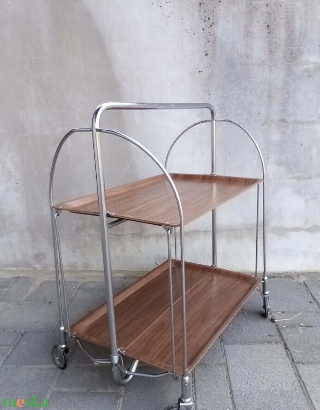 Mid Century zsúrkocsi - otthon & életmód - konyhafelszerelés, tálalás - tálalás - zsúrkocsi, tálalóasztal - Meska.hu Mid Century zsúrkocsi - otthon & életmód - konyhafelszerelés, tálalás - tálalás - zsúrkocsi, tálalóasztal - Meska.hu