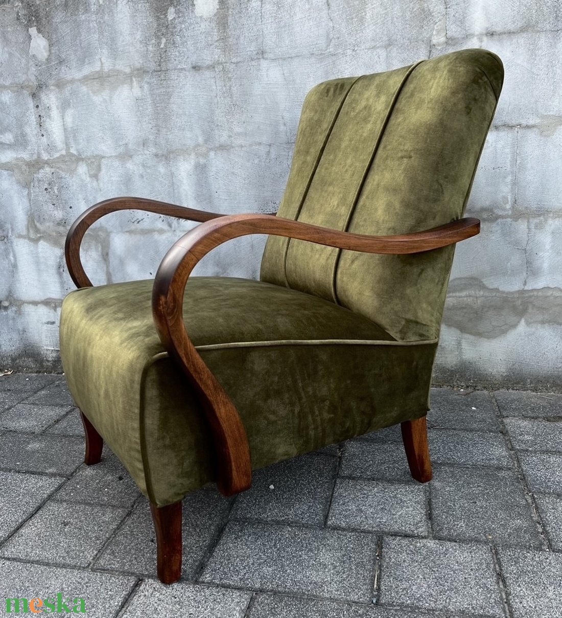 Fotel, felújított art deco - otthon & életmód - bútor - szék & fotel - Meska.hu Fotel, felújított art deco - otthon & életmód - bútor - szék & fotel - Meska.hu