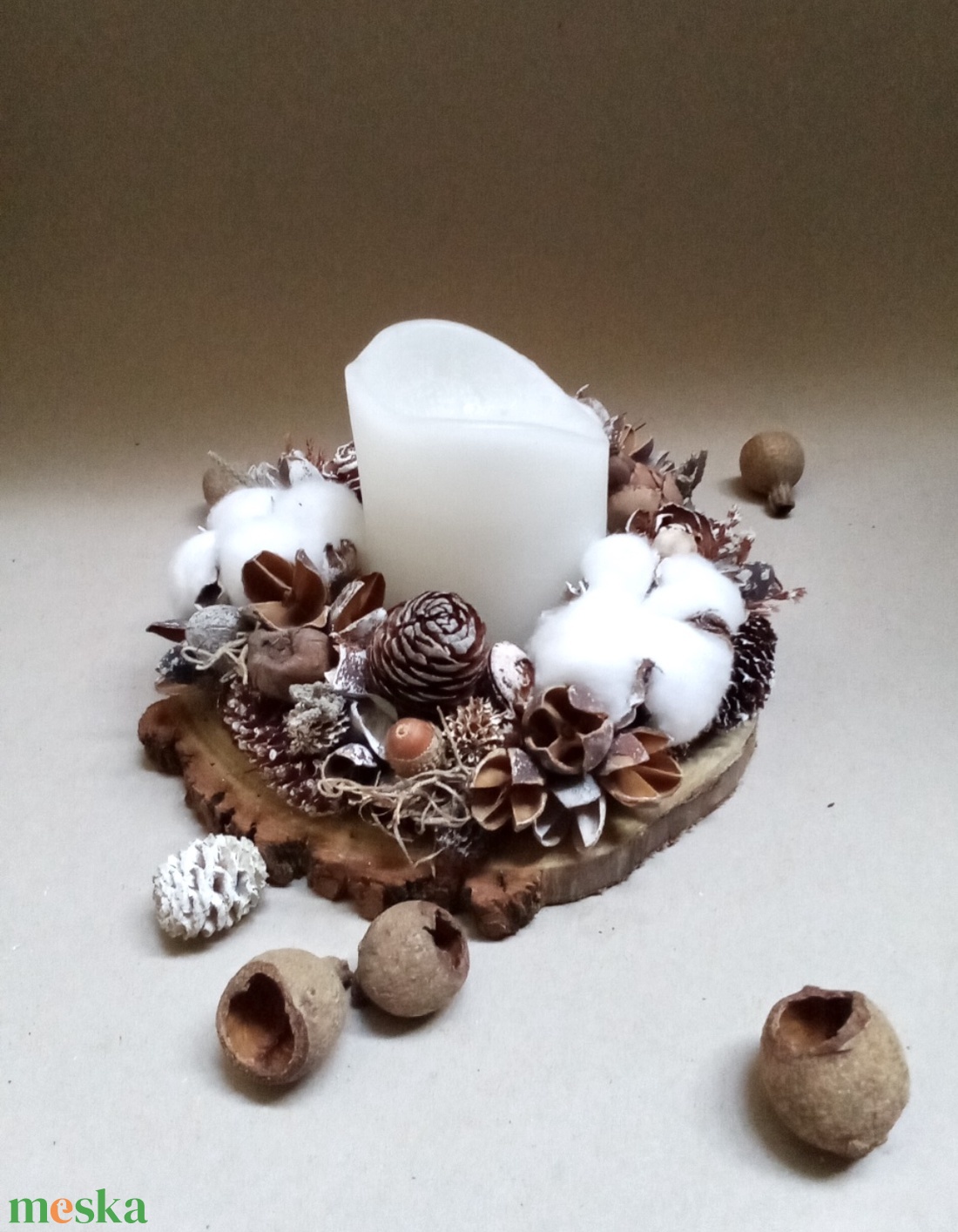 Ünnepi asztaldísz - karácsony - karácsonyi lakásdekoráció - karácsonyfadíszek - Meska.hu