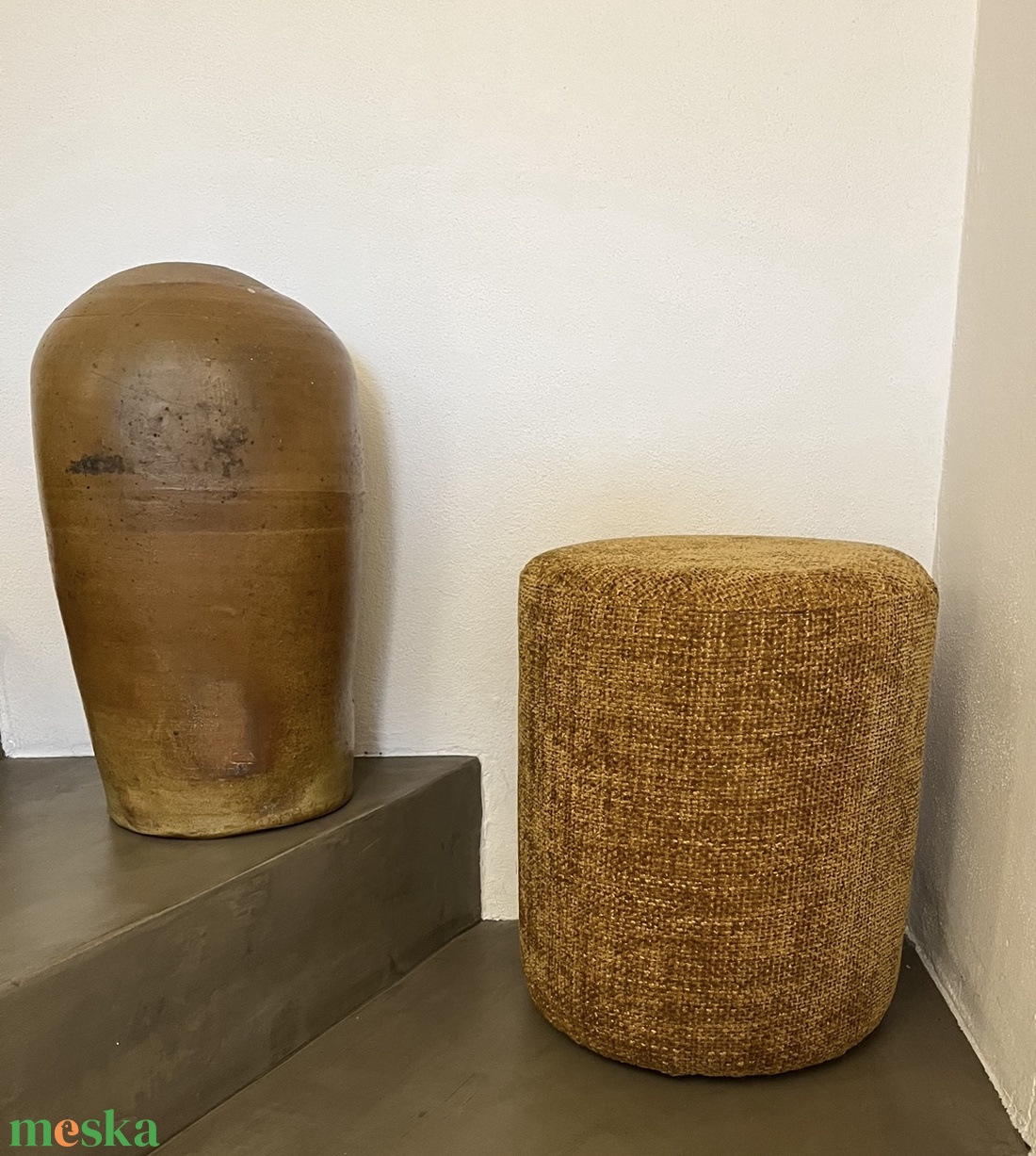 Mid century puff  - otthon & életmód - bútor - puff - Meska.hu