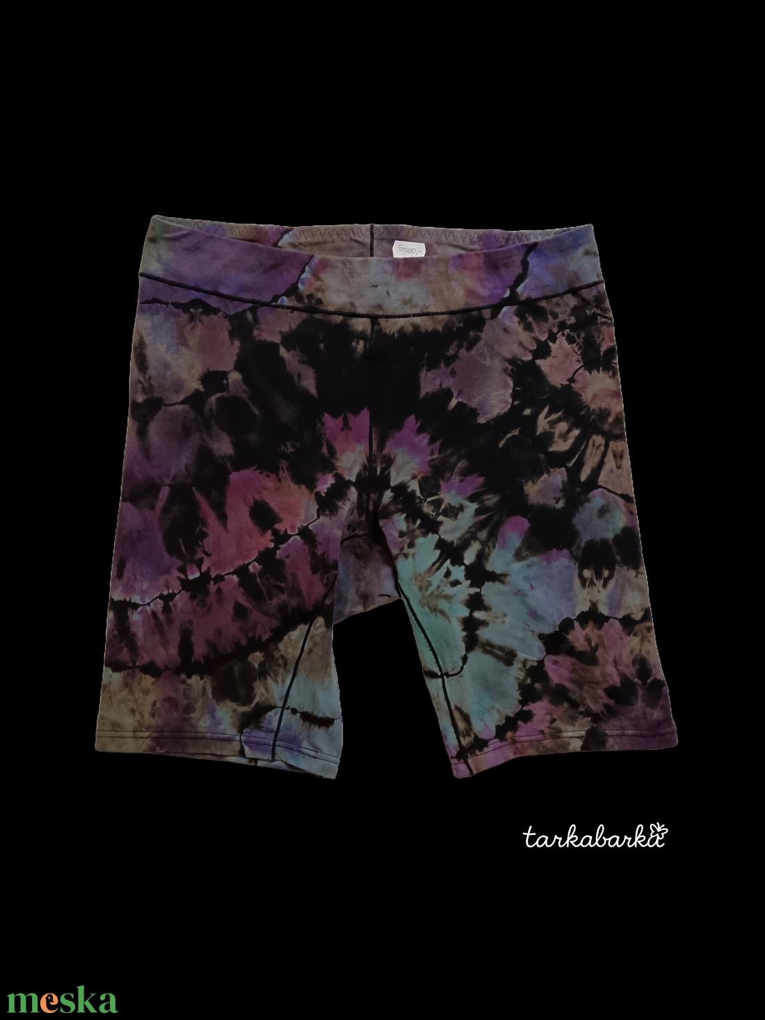 Batikolt pamut rövid leggings M - ruha & divat - női ruha - nadrág - Meska.hu Batikolt pamut rövid leggings M - ruha & divat - női ruha - nadrág - Meska.hu