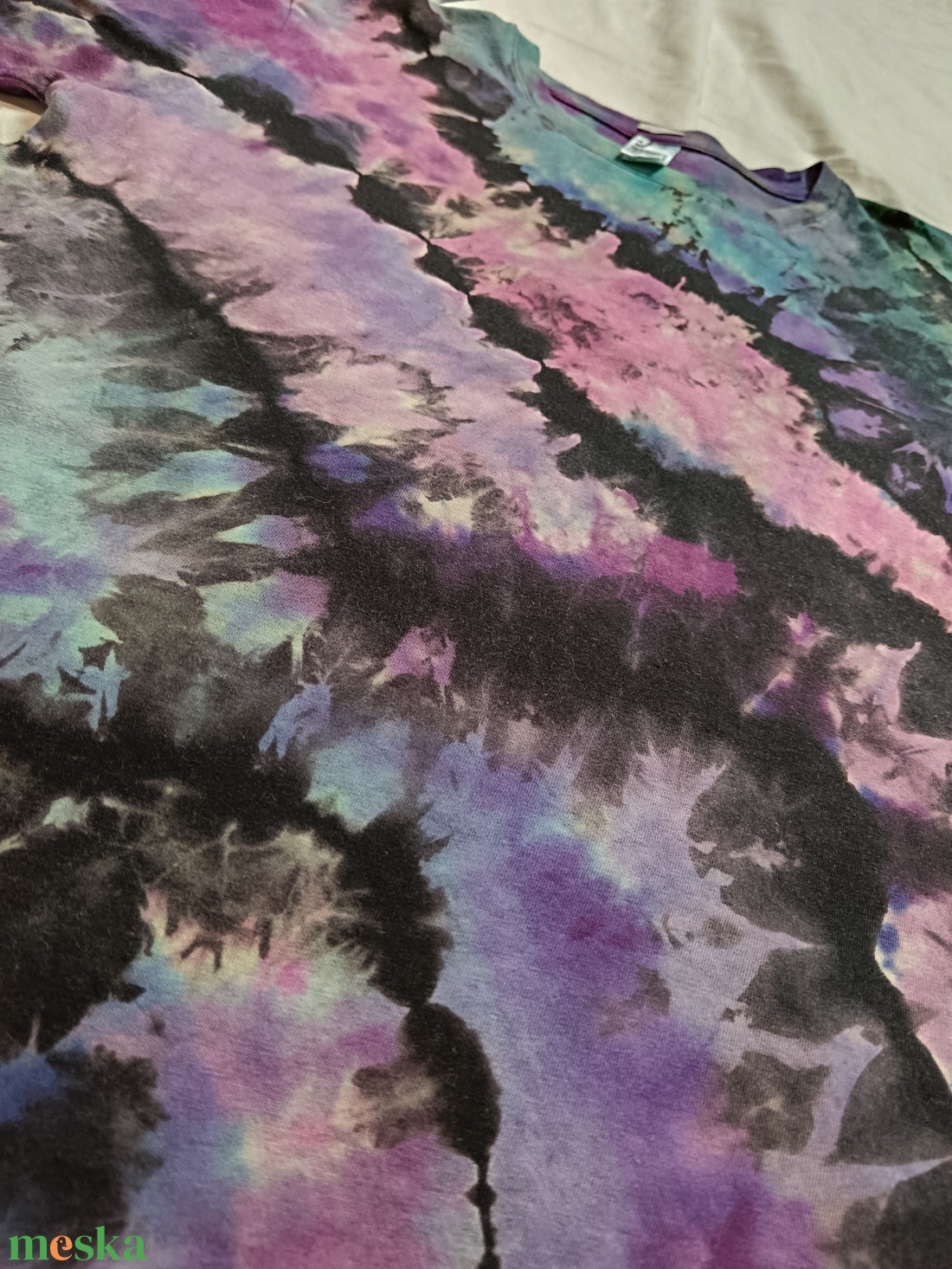 Batikolt pamut rövid leggings S - ruha & divat - női ruha - nadrág - Meska.hu Batikolt pamut rövid leggings S - ruha & divat - női ruha - nadrág - Meska.hu