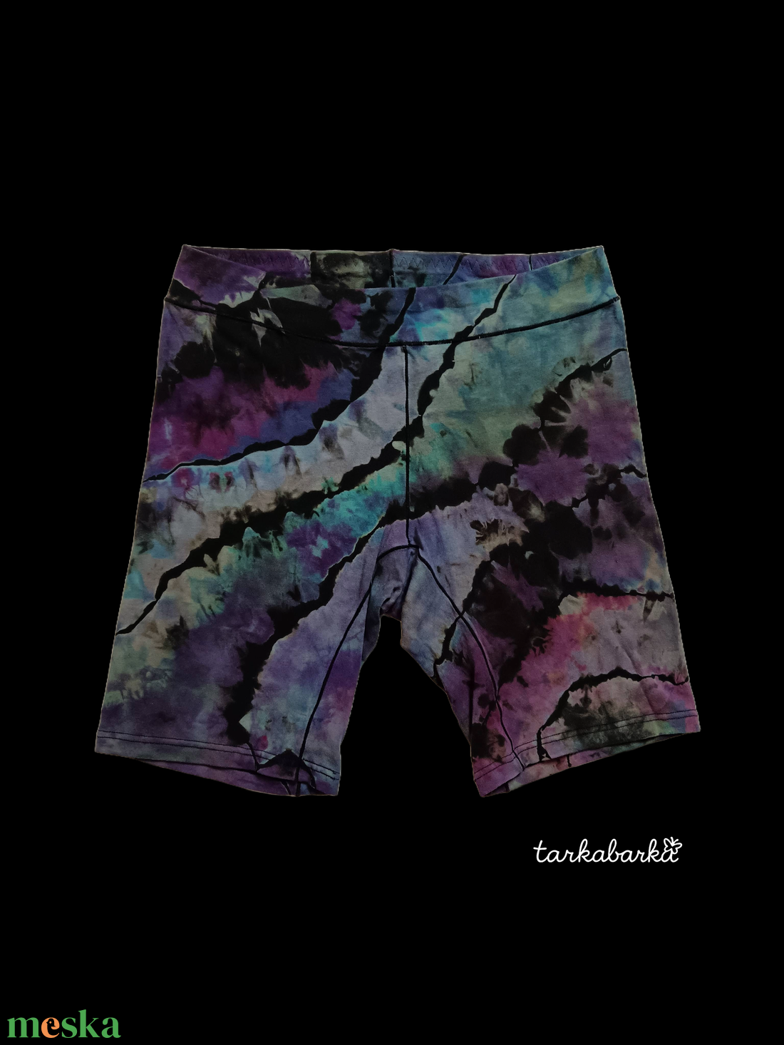 Batikolt pamut rövid leggings S - ruha & divat - női ruha - nadrág - Meska.hu Batikolt pamut rövid leggings S - ruha & divat - női ruha - nadrág - Meska.hu