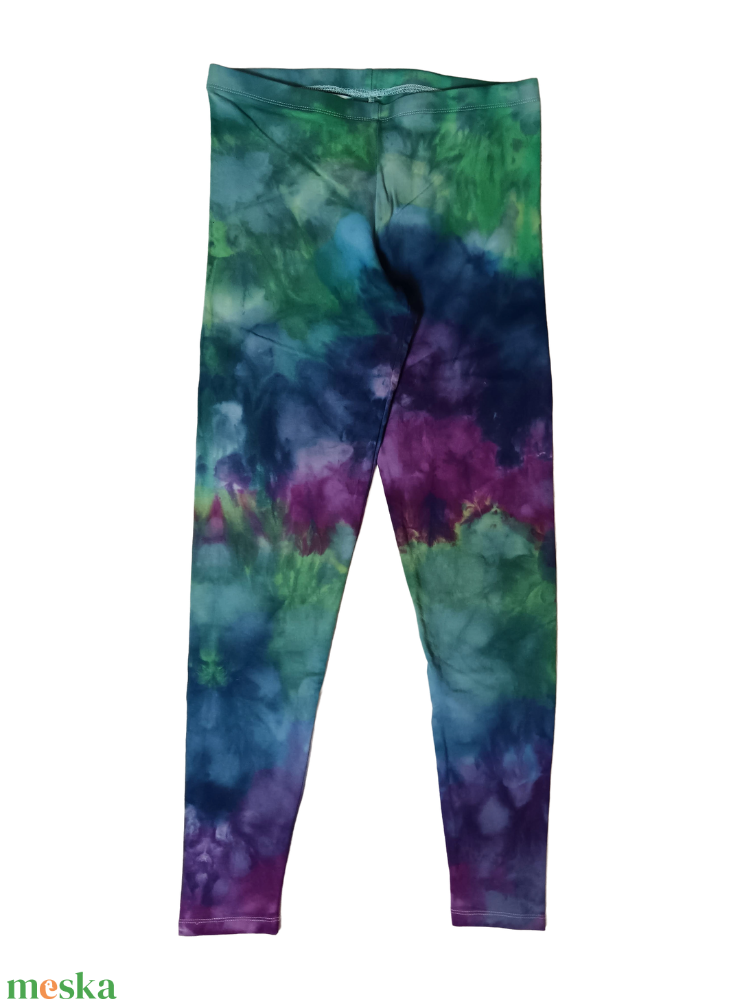 Batikolt leggings - S - ruha & divat - női ruha - nadrág - Meska.hu