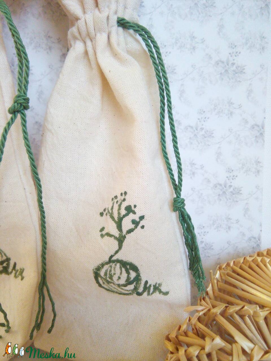 2 db öko molinó zsák/kicsi -  - Meska.hu