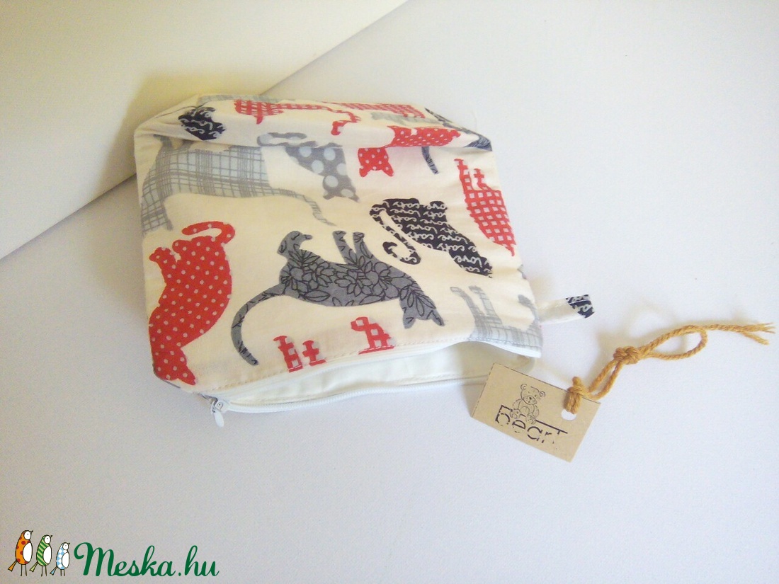 Cica mintás neszesszer -  - Meska.hu