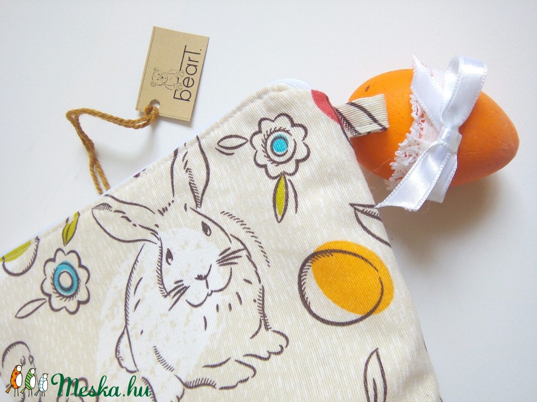 Nyuszi mintás neszesszer -  - Meska.hu