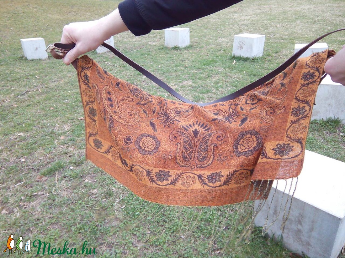 Öv-sál táska Rozsda -  - Meska.hu