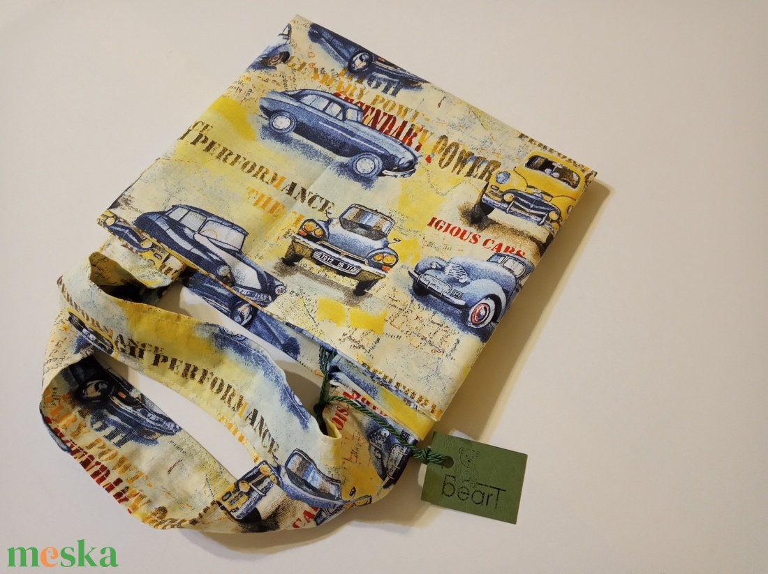 Retró autós szatyor - táska & tok - bevásárlás & shopper táska - shopper, textiltáska, szatyor - Meska.hu Retró autós szatyor - táska & tok - bevásárlás & shopper táska - shopper, textiltáska, szatyor - Meska.hu