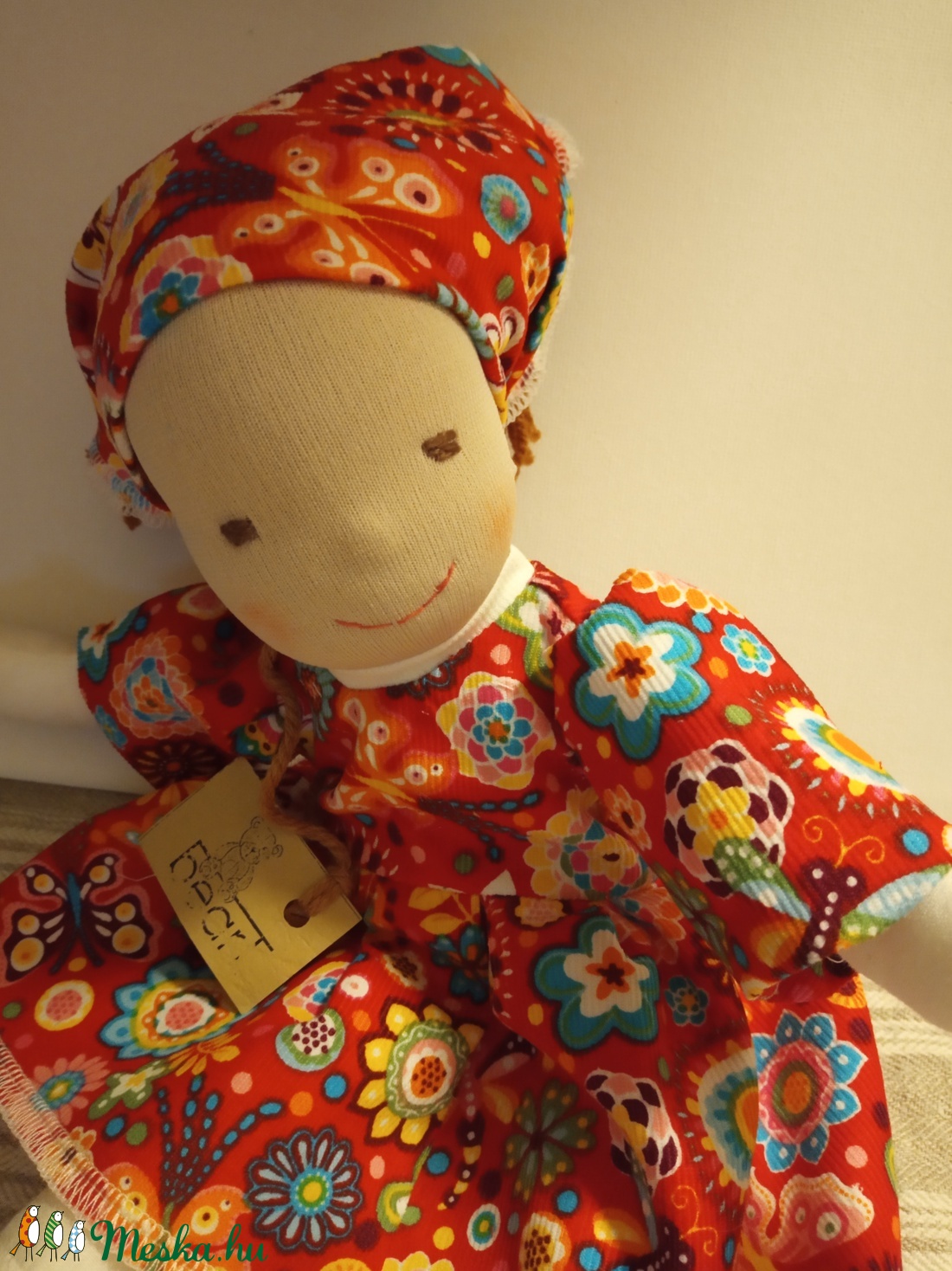 Mosolygós Mesi a mini baba - játék & sport - baba & babaház - öltöztethető baba - Meska.hu