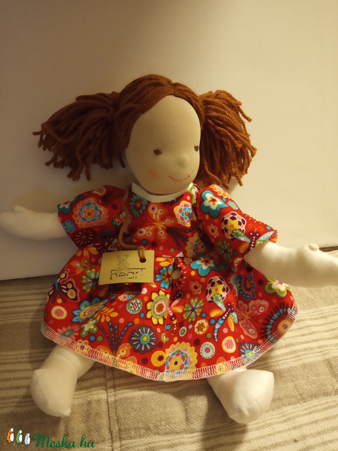 Mosolygós Mesi a mini baba - játék & sport - baba & babaház - öltöztethető baba - Meska.hu