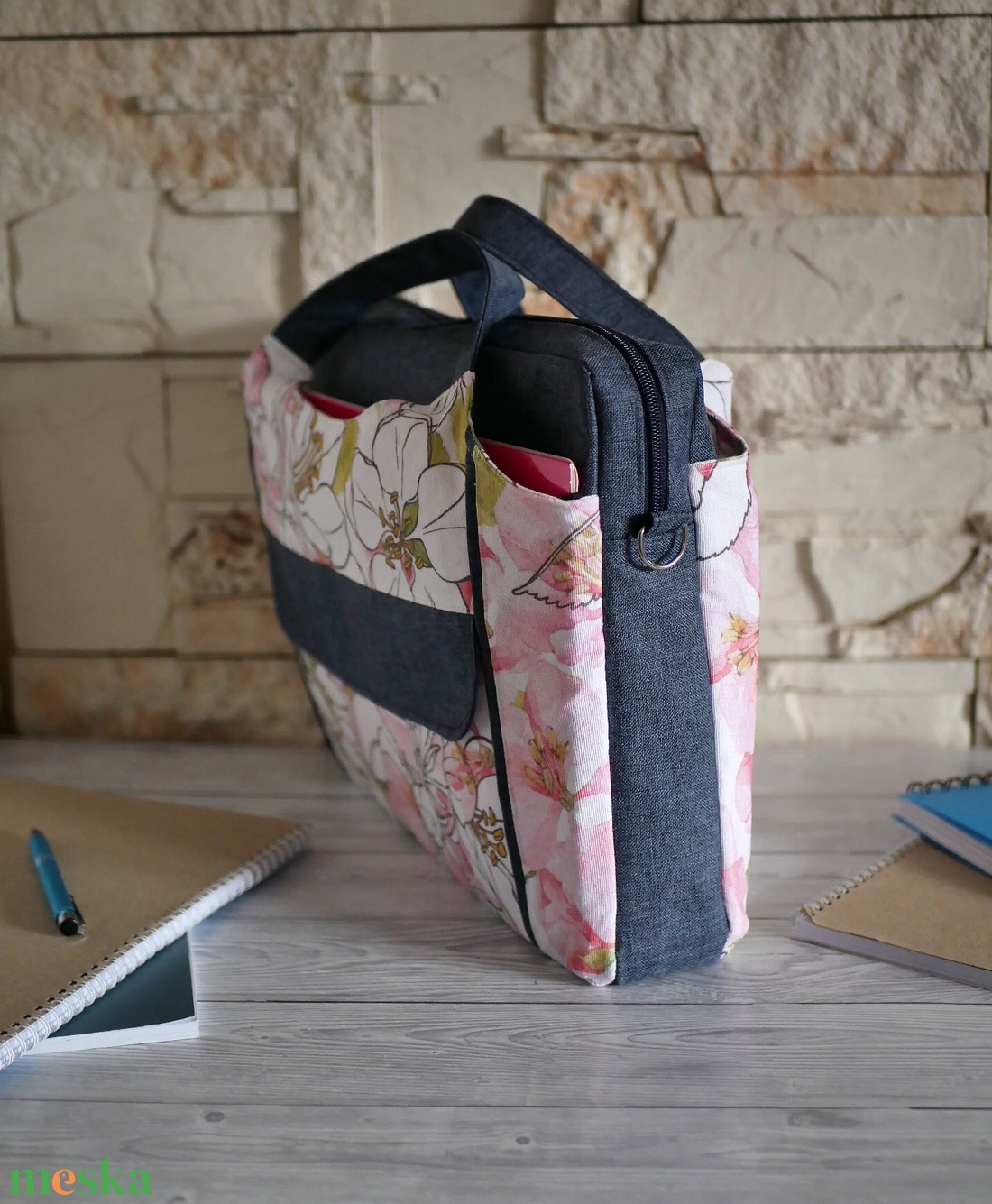 Kyoto laptop táska varrási útmutató - diy (csináld magad) - szabásminta, útmutató - varrás minták - Meska.hu