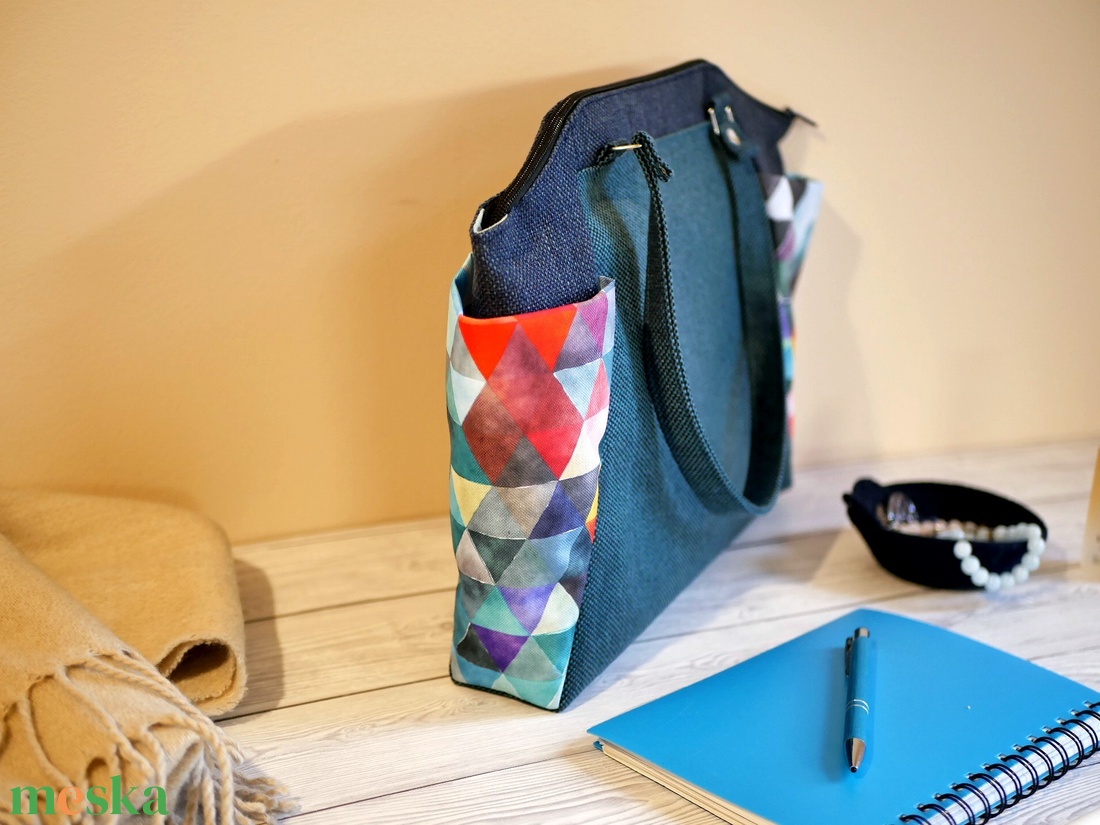 Benevento női táska varrási útmutató - diy (csináld magad) - szabásminta, útmutató - varrás minták - Meska.hu