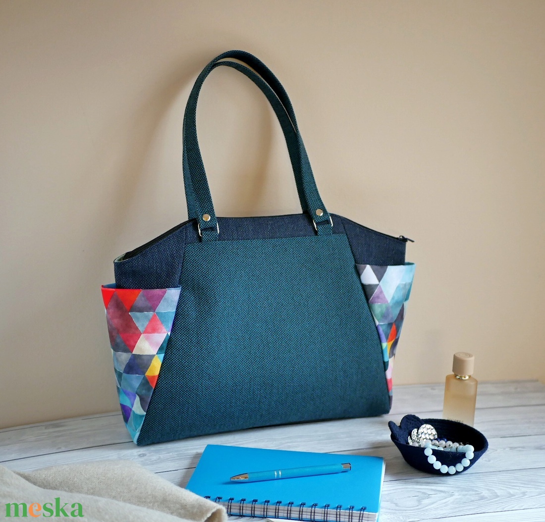 Benevento női táska varrási útmutató - diy (csináld magad) - szabásminta, útmutató - varrás minták - Meska.hu