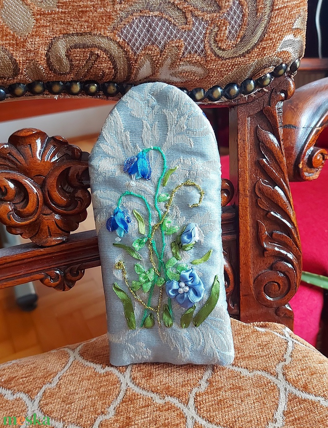 Szemüvegtok. Hímzett. - táska & tok - pénztárca & más tok - szemüvegtok - Meska.hu