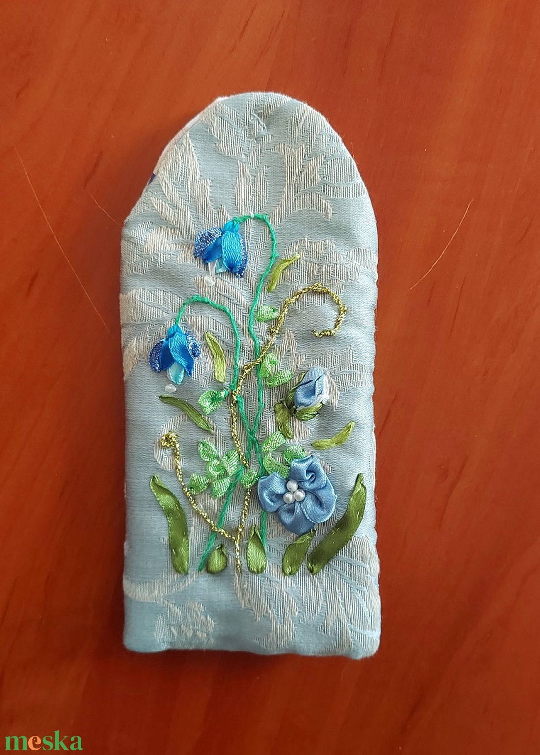 Szemüvegtok. Hímzett. - táska & tok - pénztárca & más tok - szemüvegtok - Meska.hu