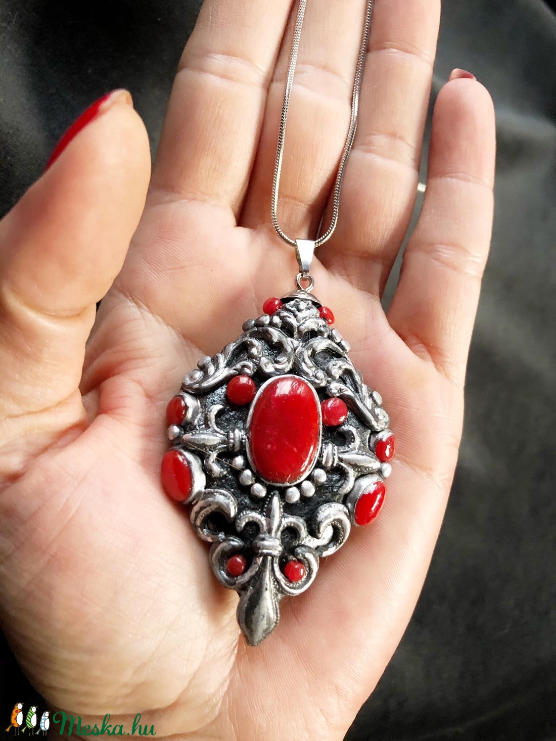 Gothic stílusú medál - ékszer - nyaklánc - medál - Meska.hu
