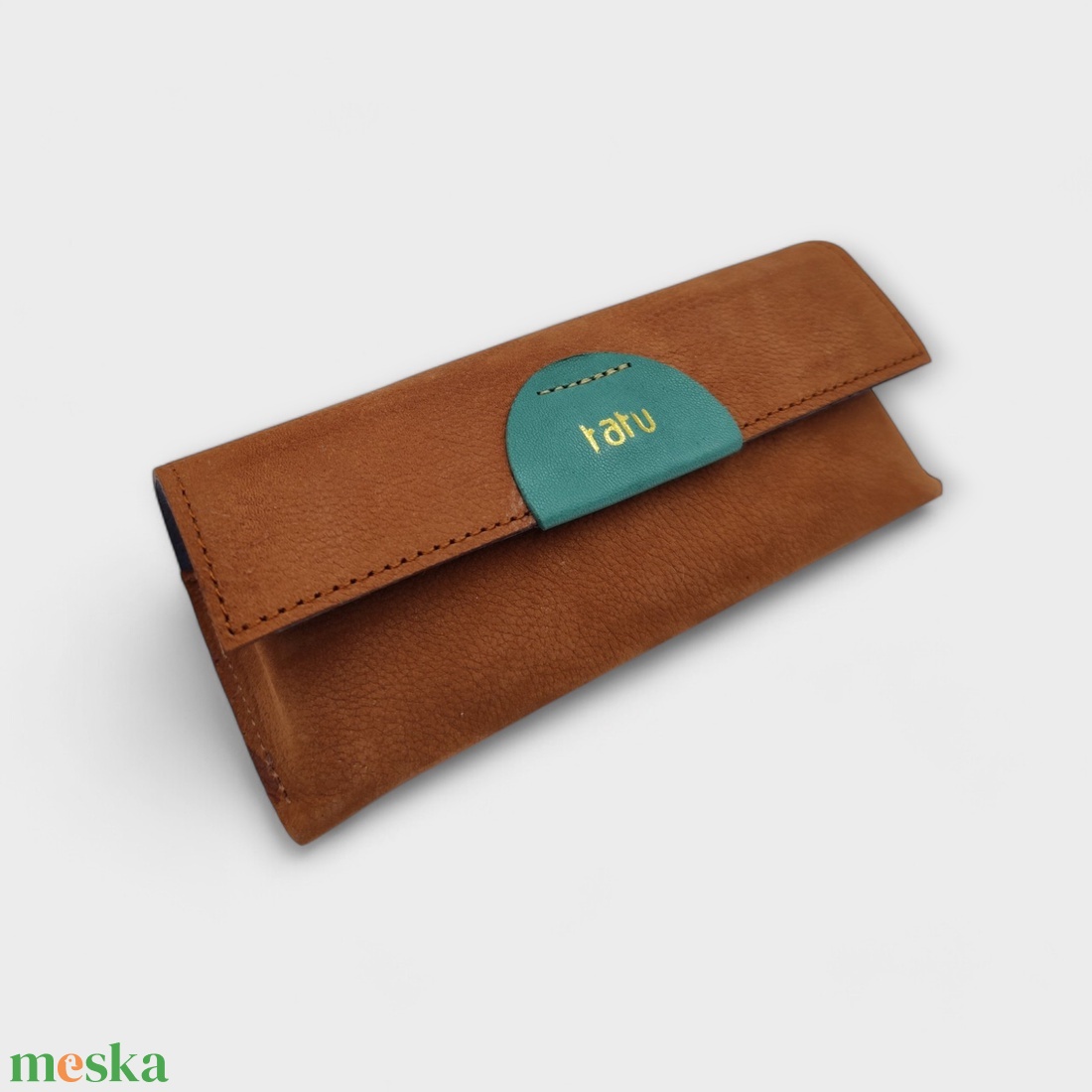 TATU bőr szemüvegtok - táska & tok - pénztárca & más tok - szemüvegtok - Meska.hu