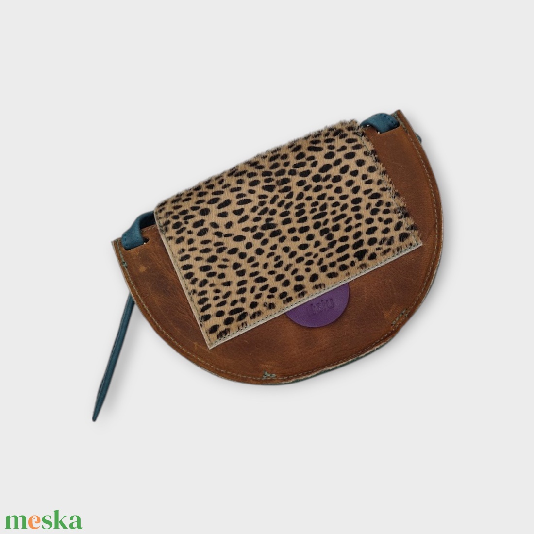 XXS DAVIDA bőr kistáska - táska & tok - kézitáska & válltáska - vállon átvethető táska - Meska.hu