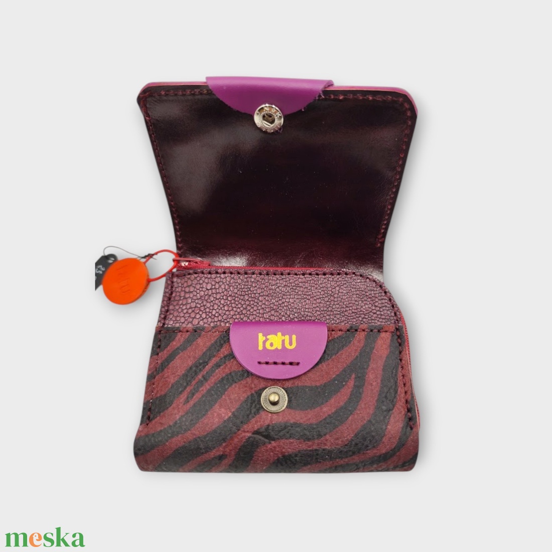 tatuDesign GUBA mini pénztárca - táska & tok - pénztárca & más tok - pénztárca - női pénztárca - Meska.hu