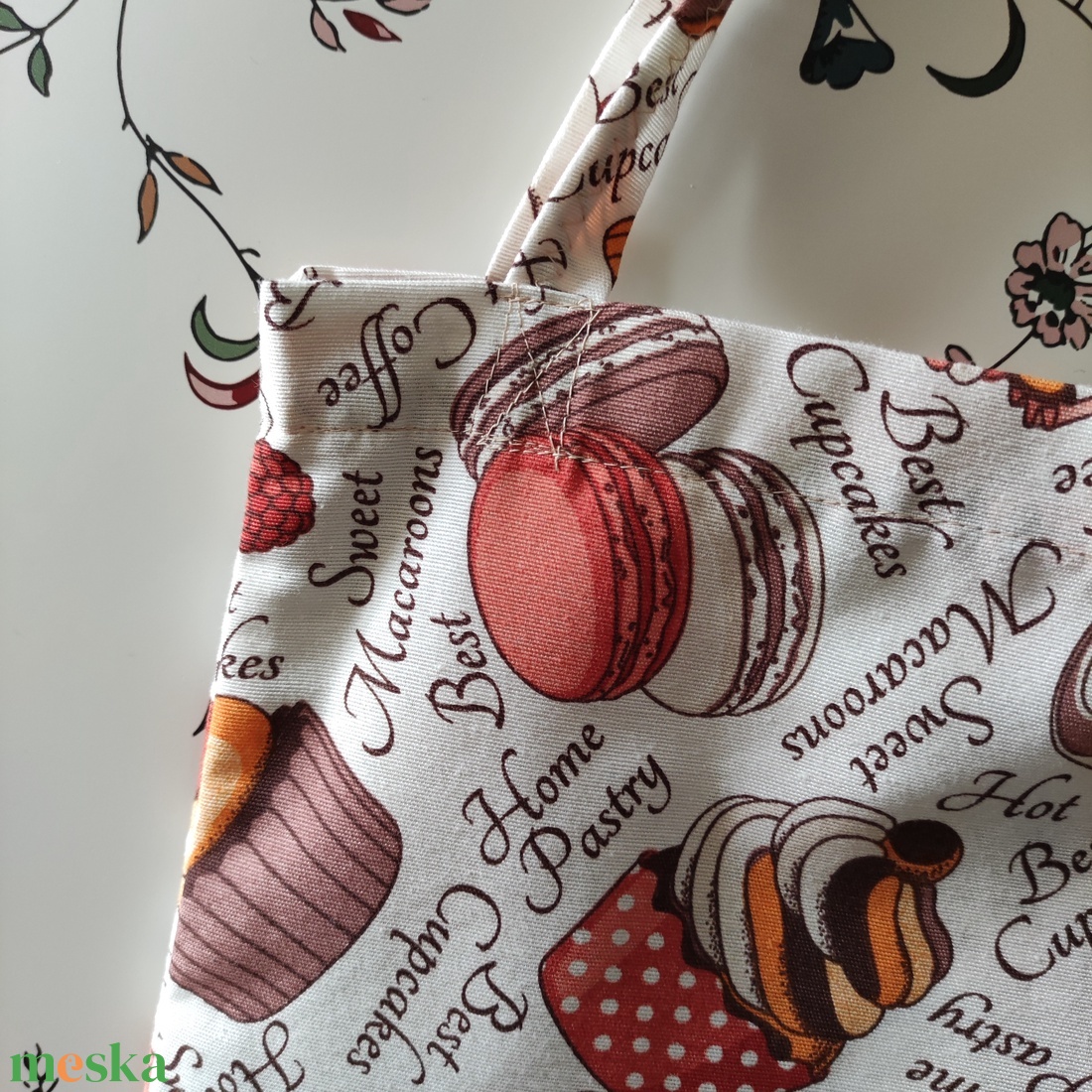 kávészünet aranyos mintás, sütis válltáska - táska & tok - bevásárlás & shopper táska - shopper, textiltáska, szatyor - Meska.hu kávészünet aranyos mintás, sütis válltáska - táska & tok - bevásárlás & shopper táska - shopper, textiltáska, szatyor - Meska.hu