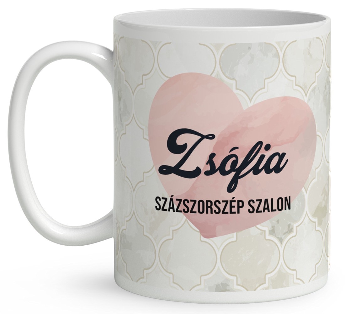 Névvel kérhető - Tündéri Körmös manólány mintás bögre - otthon & életmód - konyhafelszerelés, tálalás - tálalás - bögre & csésze - Meska.hu