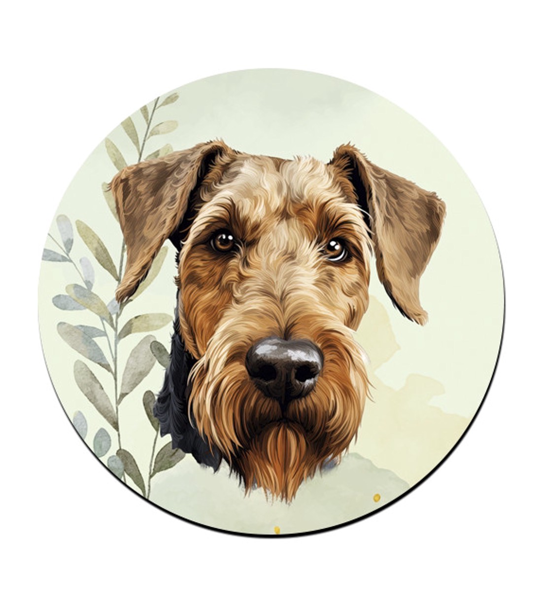 Welsh terrier portré mintás bögre alátét -  - Meska.hu