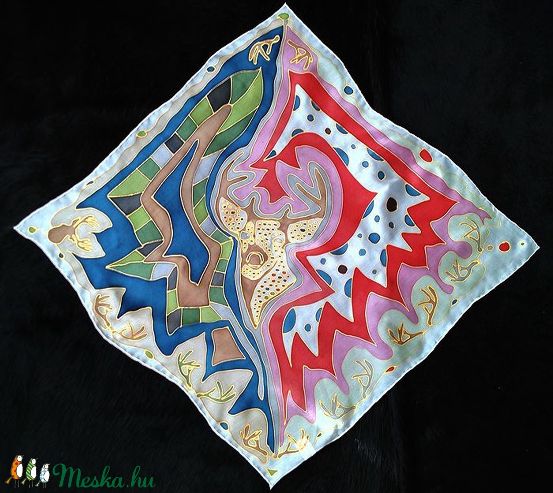 Selyemkendő - - Meska.hu Selyemkendő - - Meska.hu