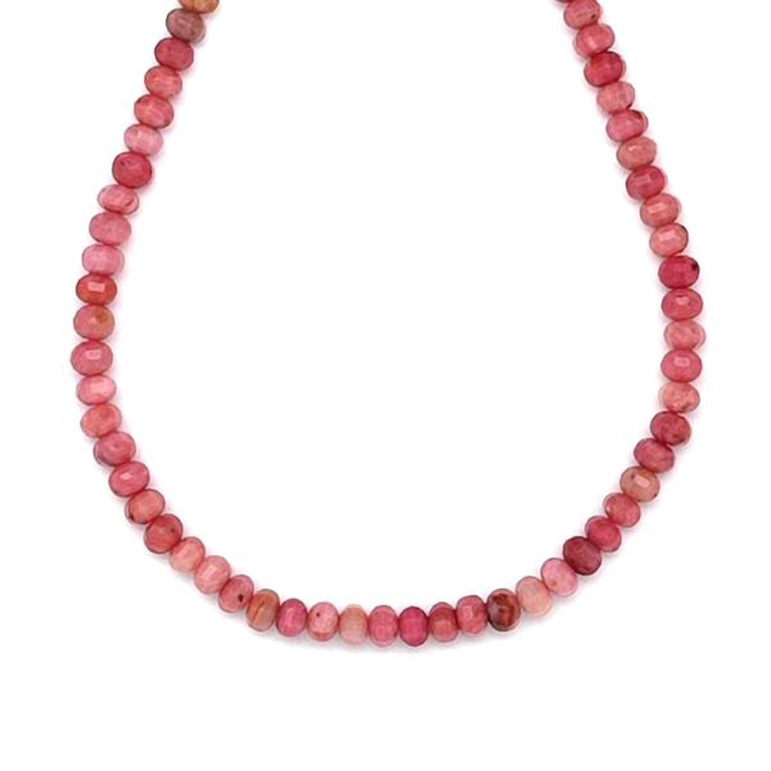 Thulit fazettált korong 4x3mm ékszerkészítő alapanyag (füzér) - kellékek & szerszámok - ásvány alapanyag - ásványfüzér - Meska.hu