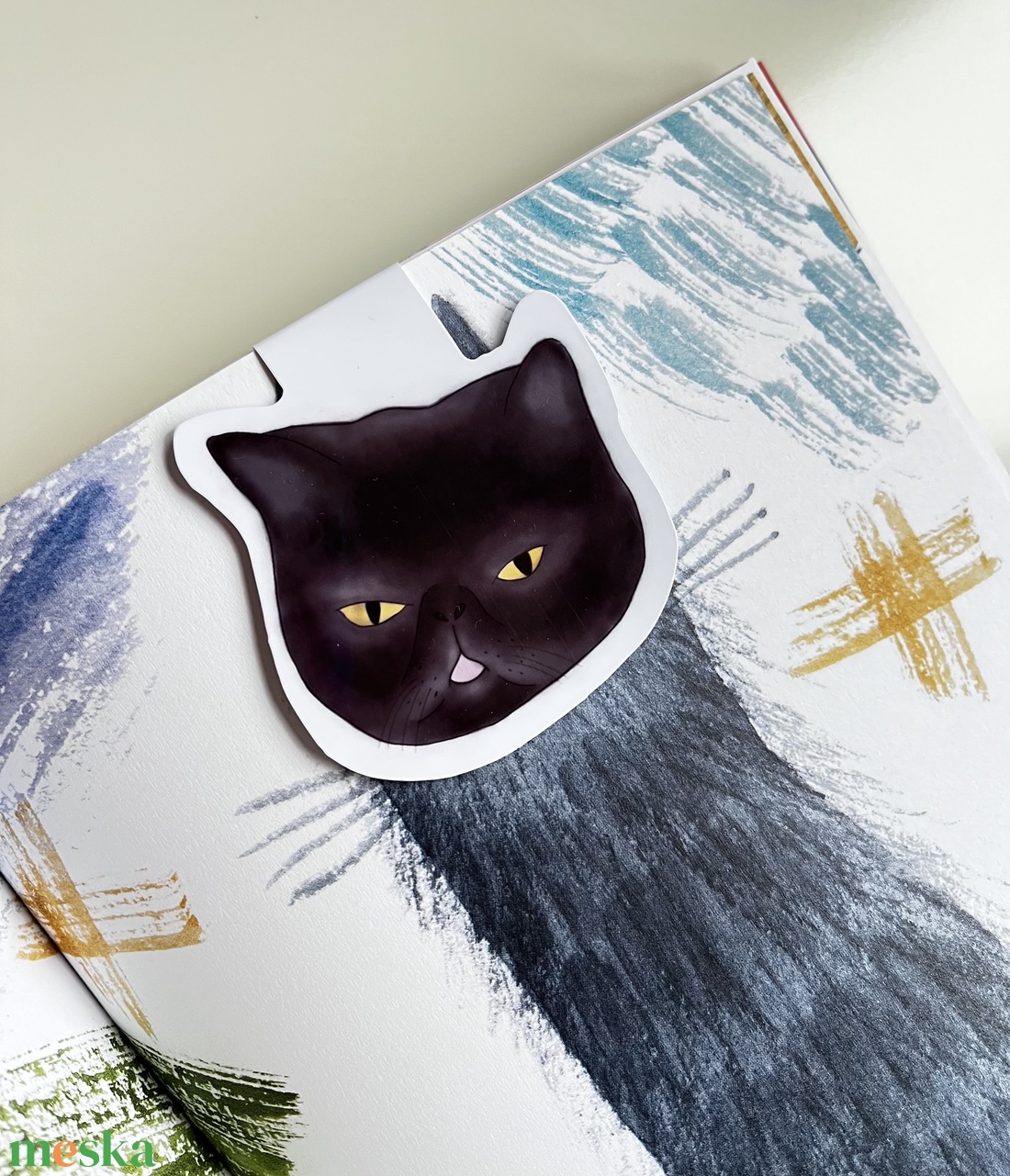 Othello úr - mágneses könyvjelző - könyv & zene - könyvjelző - Meska.hu