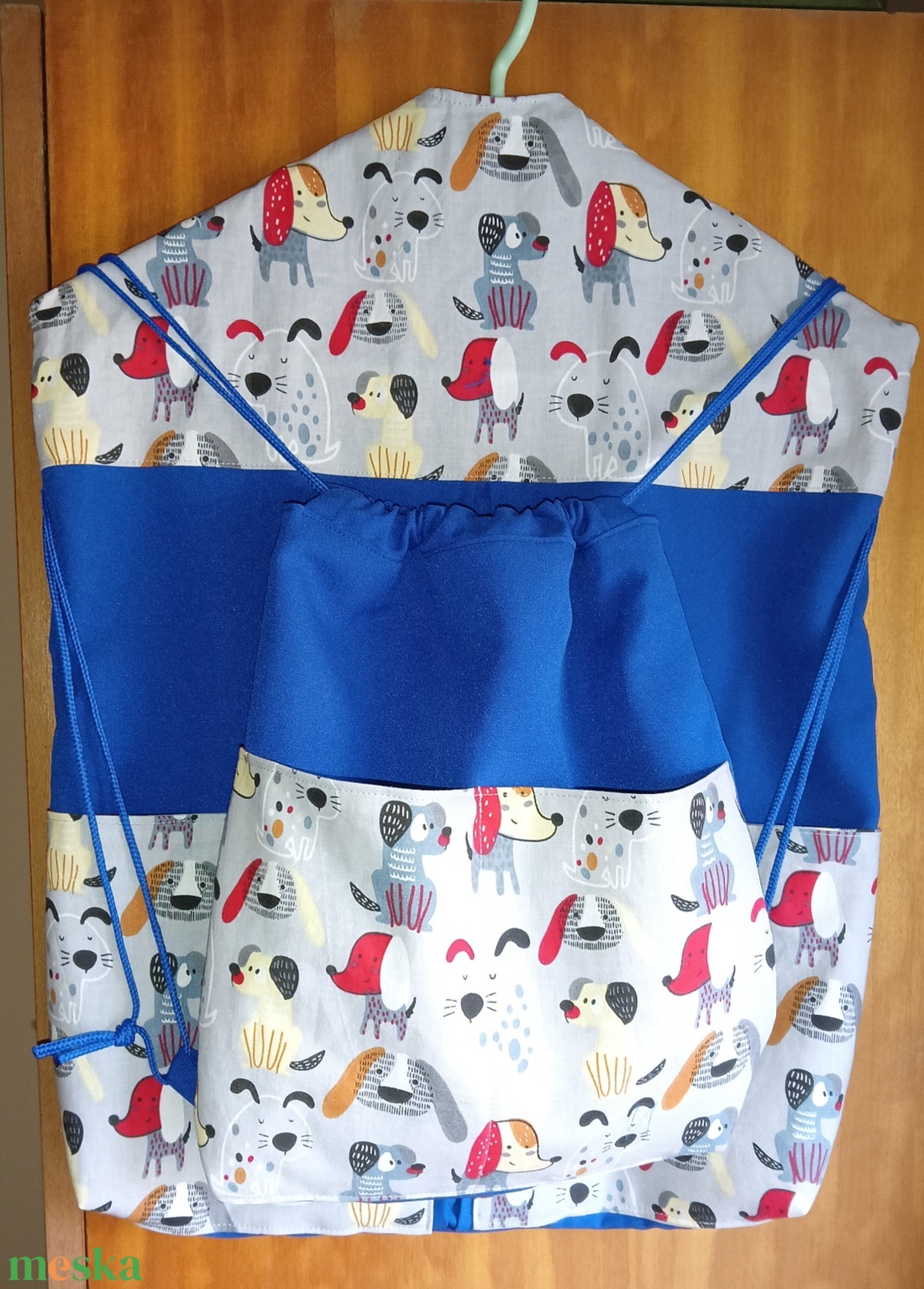 Kutyás ovis zsák+ tornazsák  - játék & sport - ovis felszerelés - ovis szett - Meska.hu