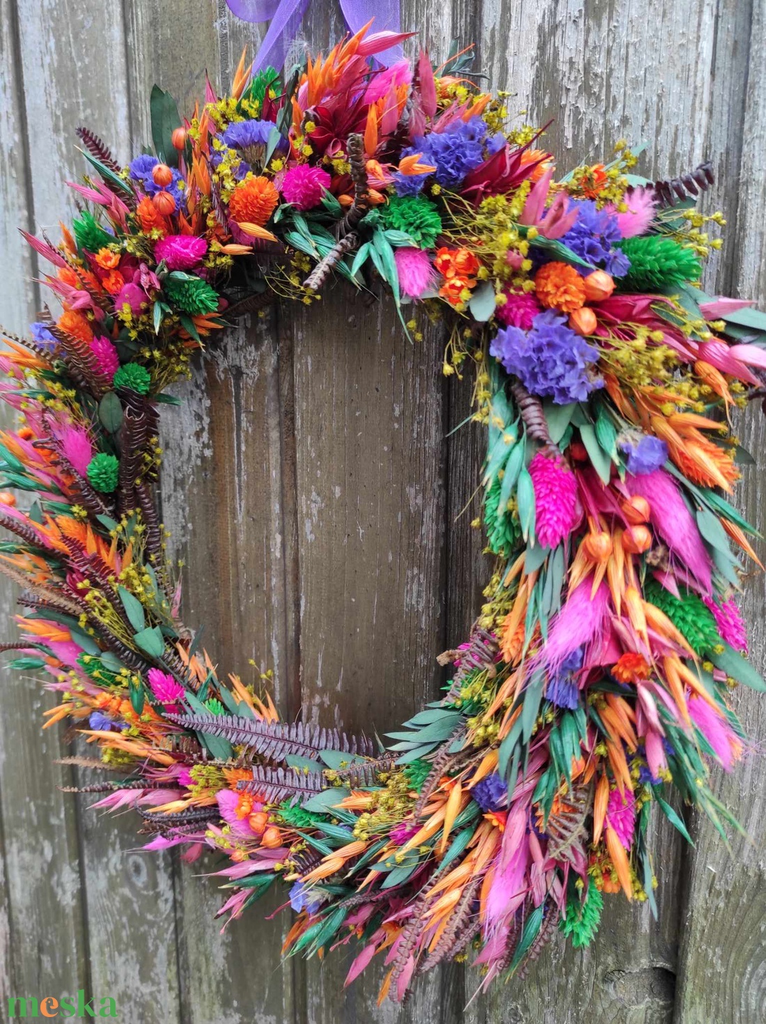 Színes,őszi szárazvirág koszorú,ajtódísz - otthon & életmód - dekoráció - ajtó- és ablak dekoráció - ajtódísz & kopogtató - Meska.hu Színes,őszi szárazvirág koszorú,ajtódísz - otthon & életmód - dekoráció - ajtó- és ablak dekoráció - ajtódísz & kopogtató - Meska.hu