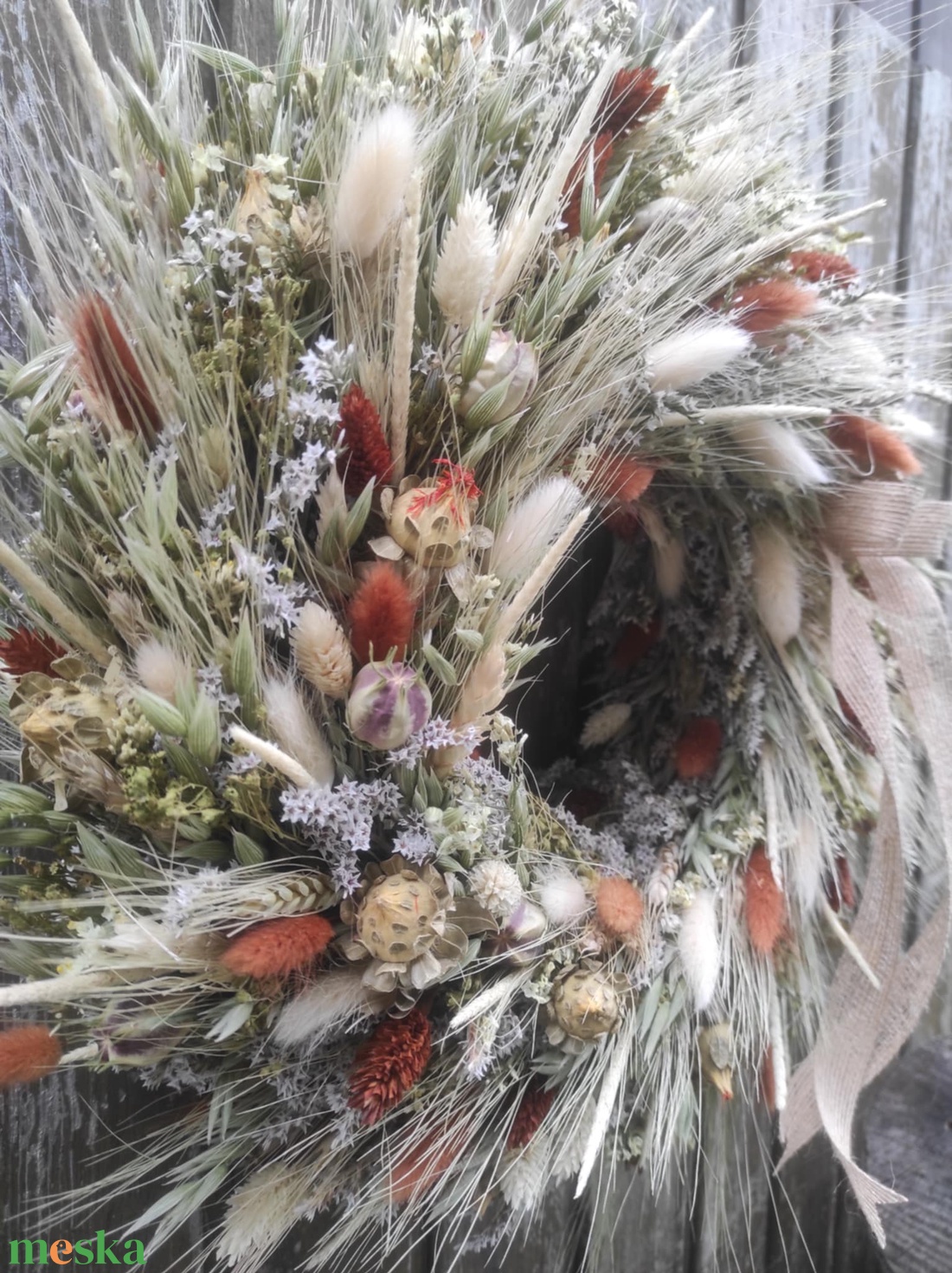 Szárazvirág koszorú,ajtódísz(natúr-barna) - otthon & életmód - dekoráció - ajtó- és ablak dekoráció - ajtódísz & kopogtató - Meska.hu Szárazvirág koszorú,ajtódísz(natúr-barna) - otthon & életmód - dekoráció - ajtó- és ablak dekoráció - ajtódísz & kopogtató - Meska.hu