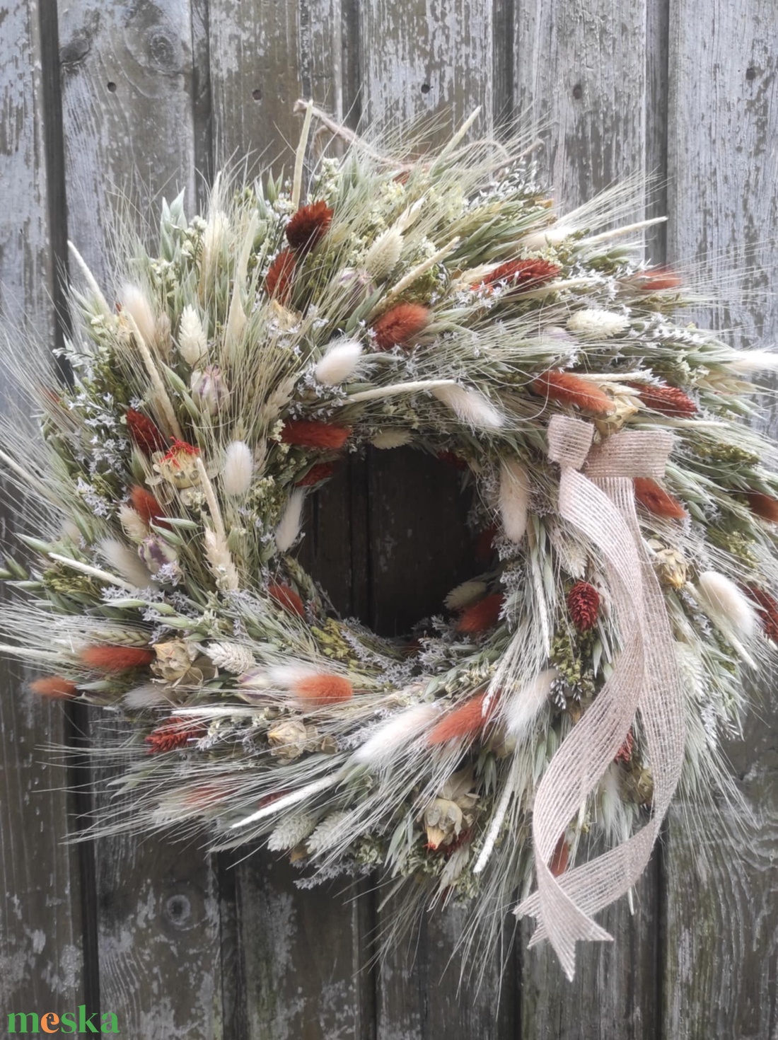Szárazvirág koszorú,ajtódísz(natúr-barna) - otthon & életmód - dekoráció - ajtó- és ablak dekoráció - ajtódísz & kopogtató - Meska.hu Szárazvirág koszorú,ajtódísz(natúr-barna) - otthon & életmód - dekoráció - ajtó- és ablak dekoráció - ajtódísz & kopogtató - Meska.hu