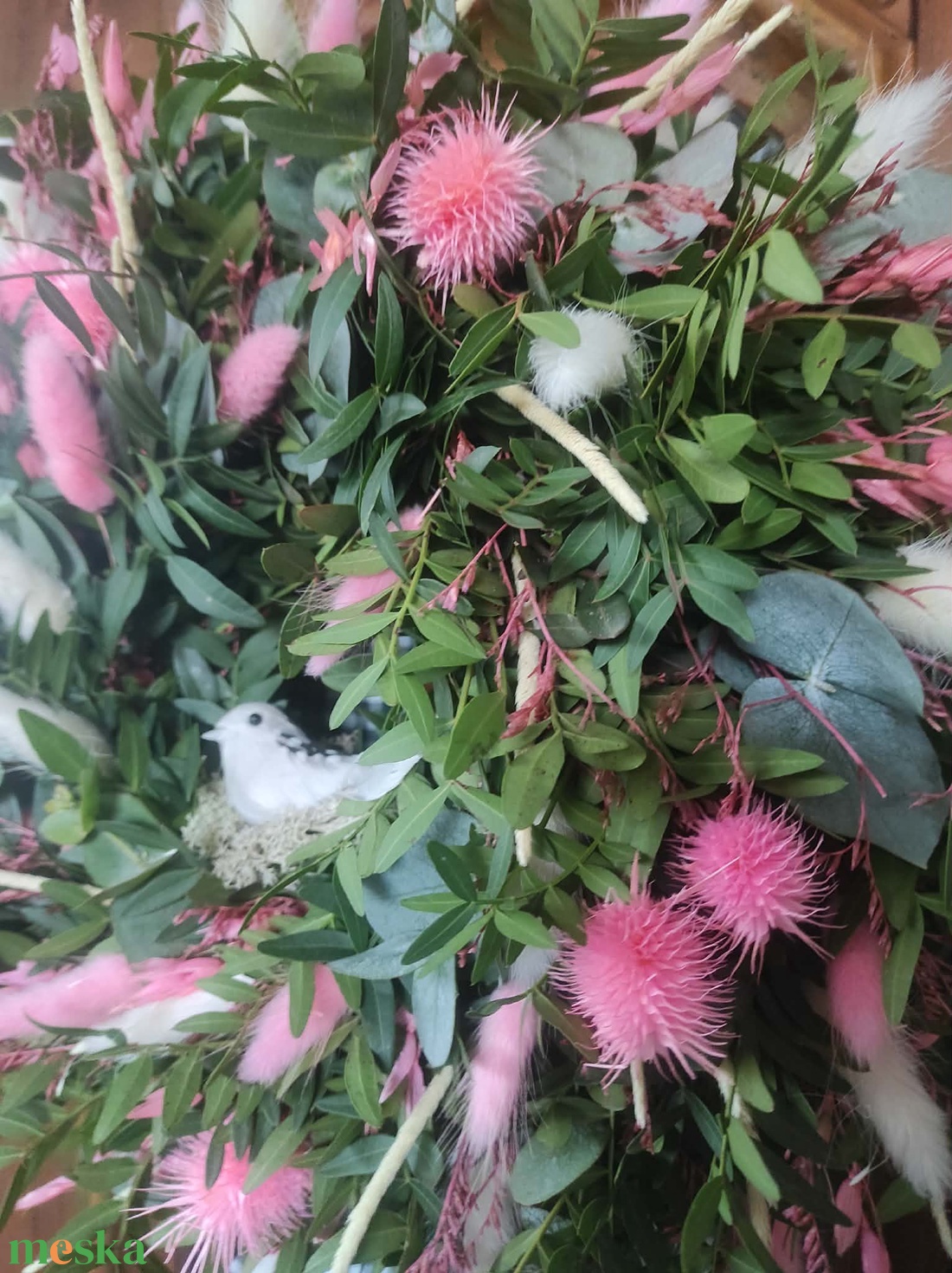 Tavaszi ajtódísz(élő) - otthon & életmód - dekoráció - ajtó- és ablak dekoráció - ajtódísz & kopogtató - Meska.hu