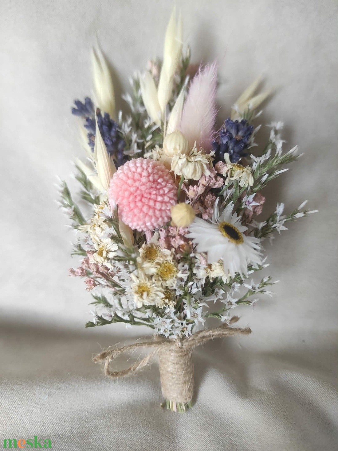 Menyasszonyi csokor kitűzővel(rózsaszín) - esküvő - menyasszonyi- és dobócsokor - Meska.hu