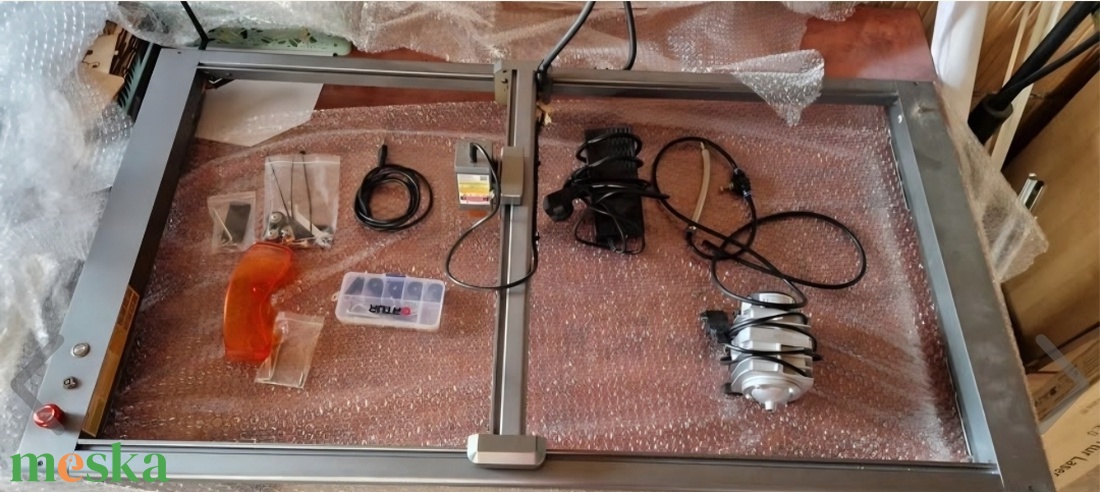 Ortur Laser Master 3 szett, bővítő, láb, forgató, kompresszor - kellékek & szerszámok - szerszámok, eszközök - egyéb szerszám, eszköz - Meska.hu