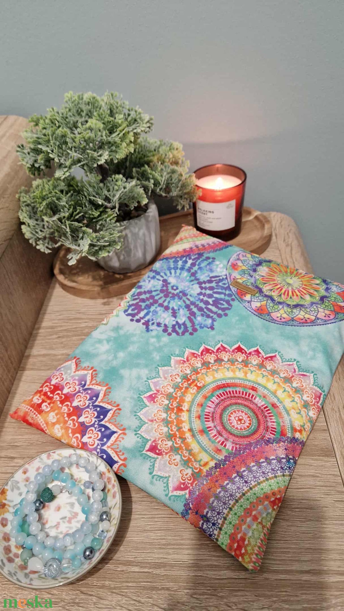 Mandala mintás könyvtok - könyv & zene - könyvtok - Meska.hu